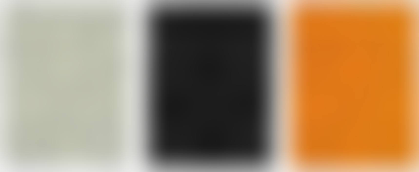 Memento Mori: Off-White, Stone Black, Fluorescent Orange (preview)