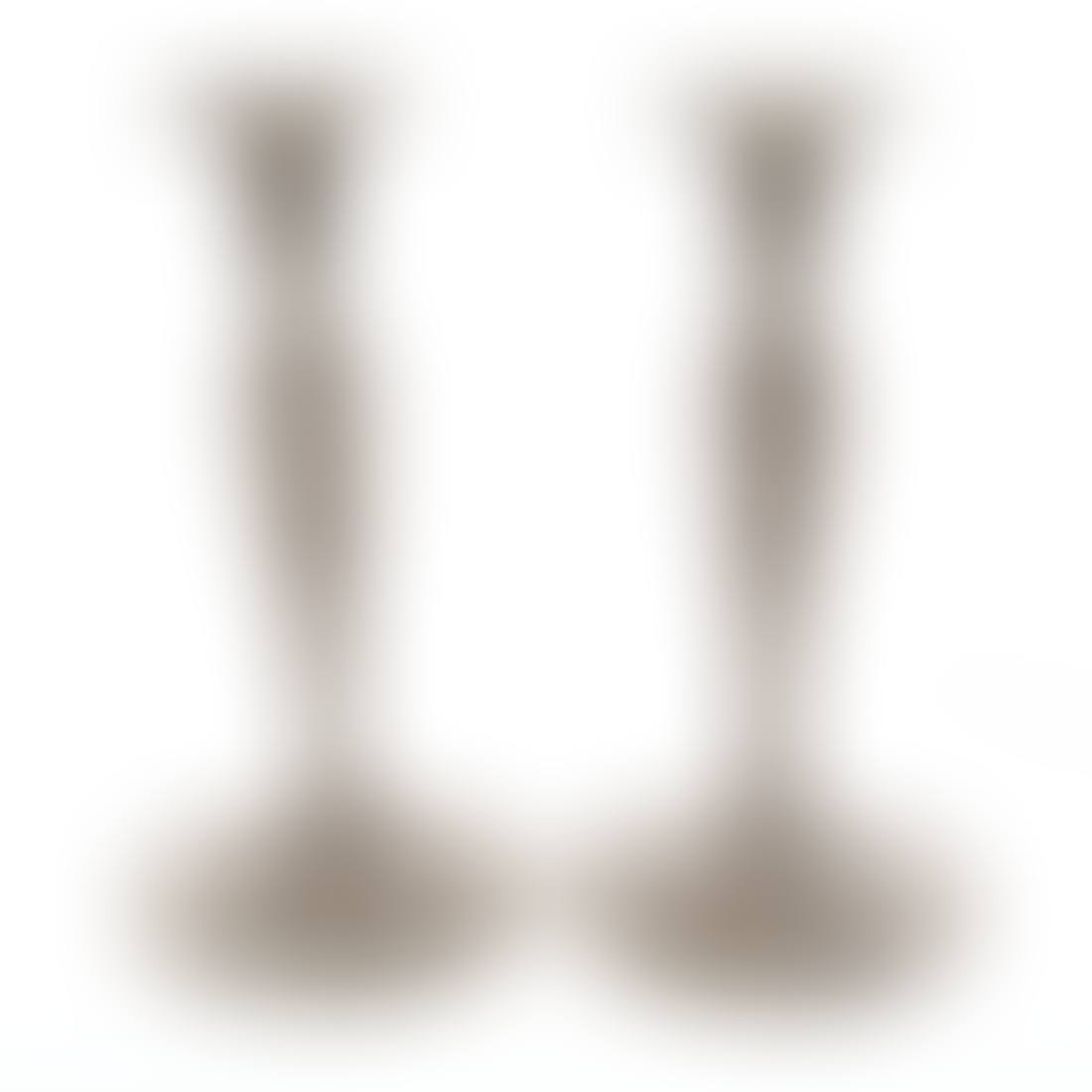 A pair of American sterling repousse candlesticks (preview)
