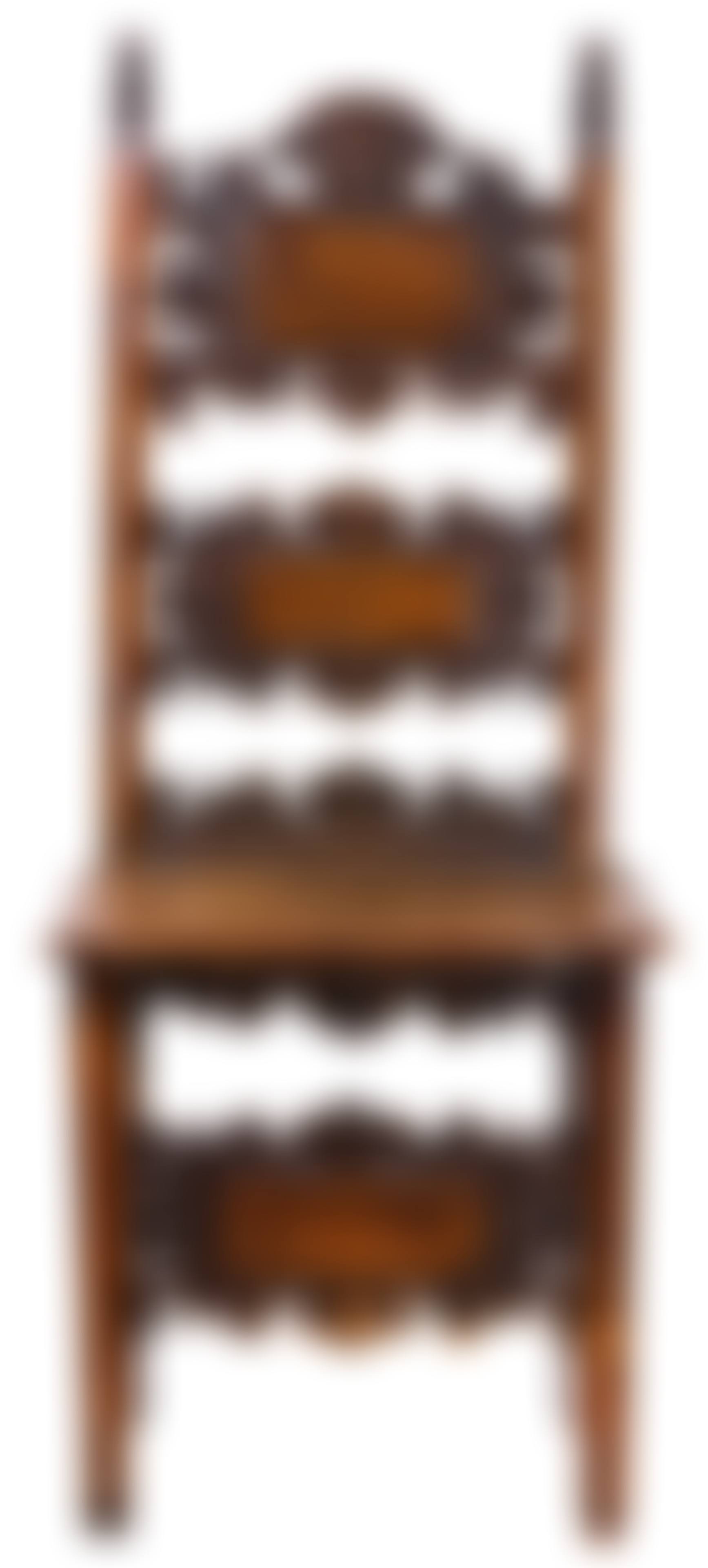 An Italian Lombardo-Venetian walnut chair (preview)