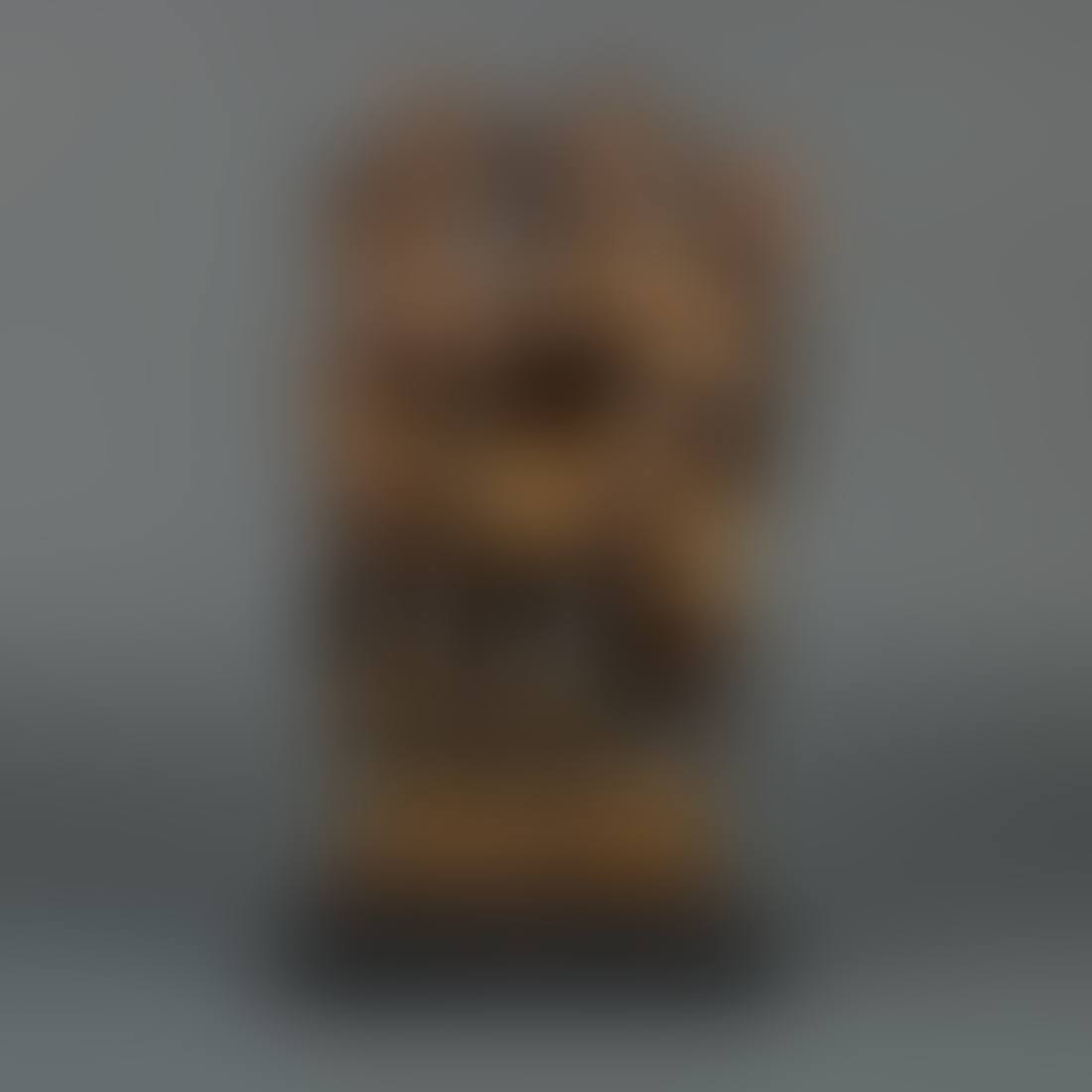 Chinese gilt lacquered wood figure of Manjushri (preview)
