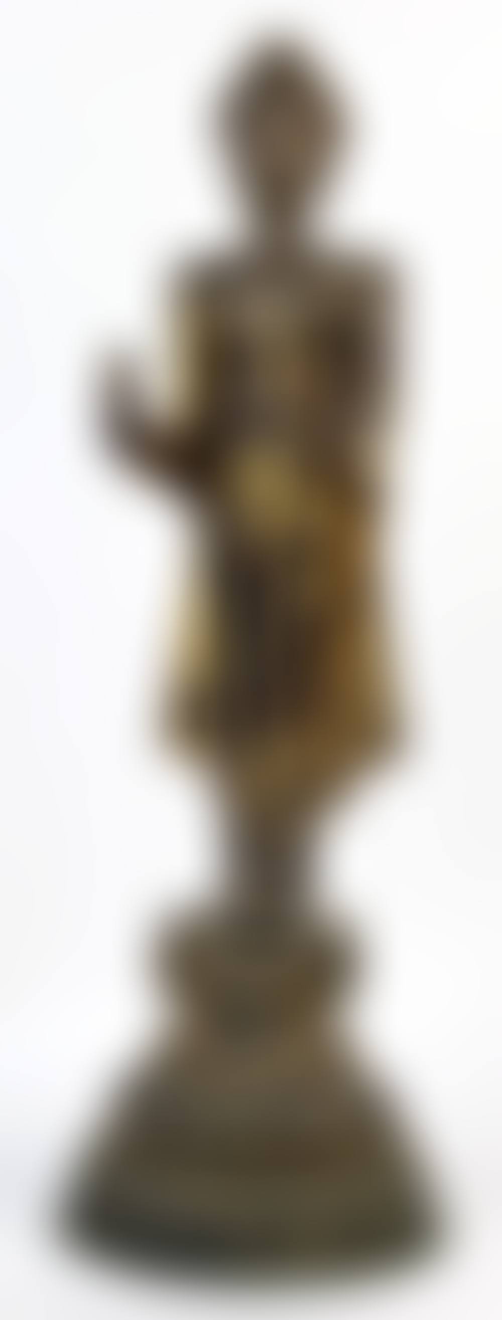 Thai bronze standing Buddha (preview)