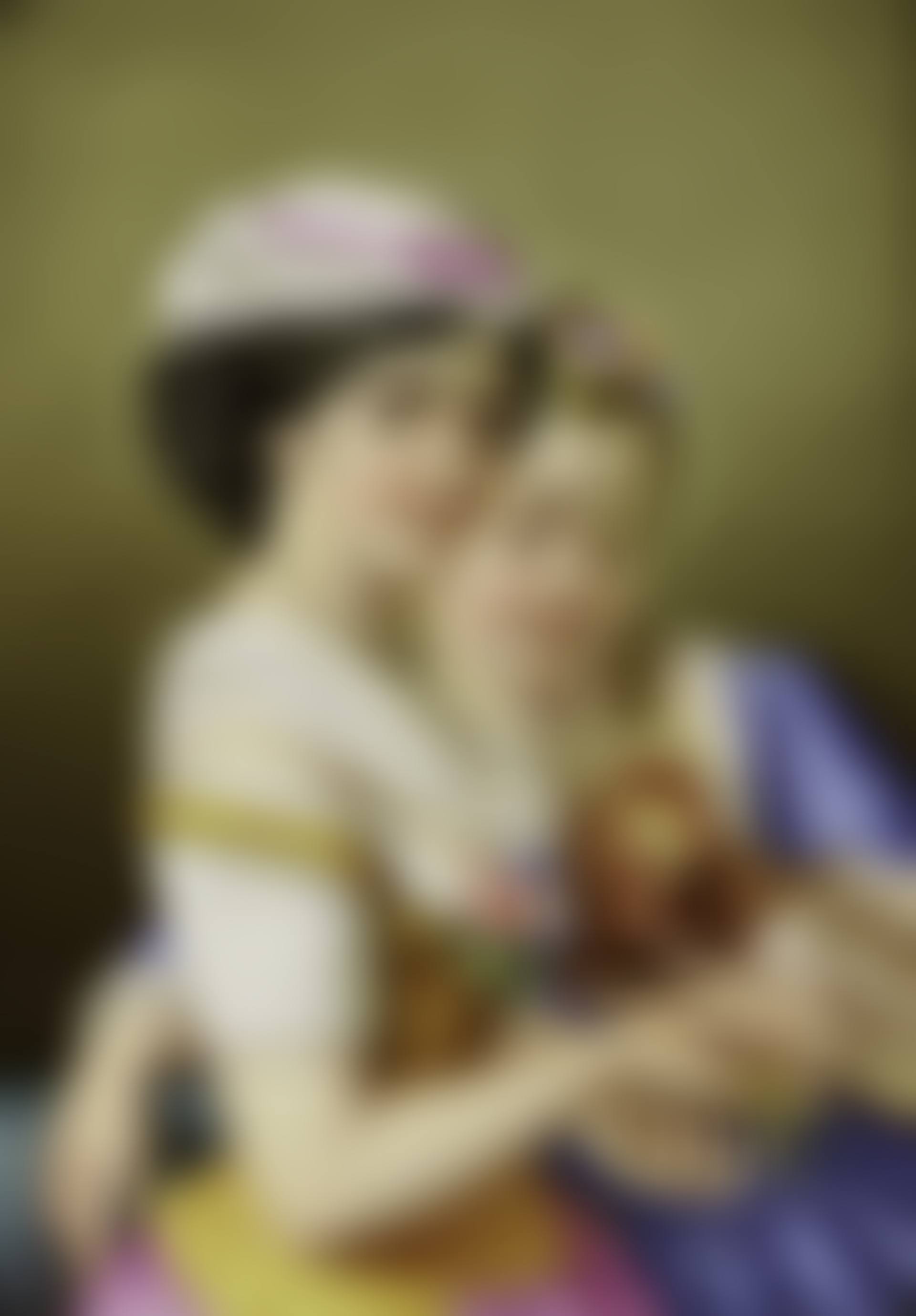 A framed Meissen porcelain miniature portrait (preview)