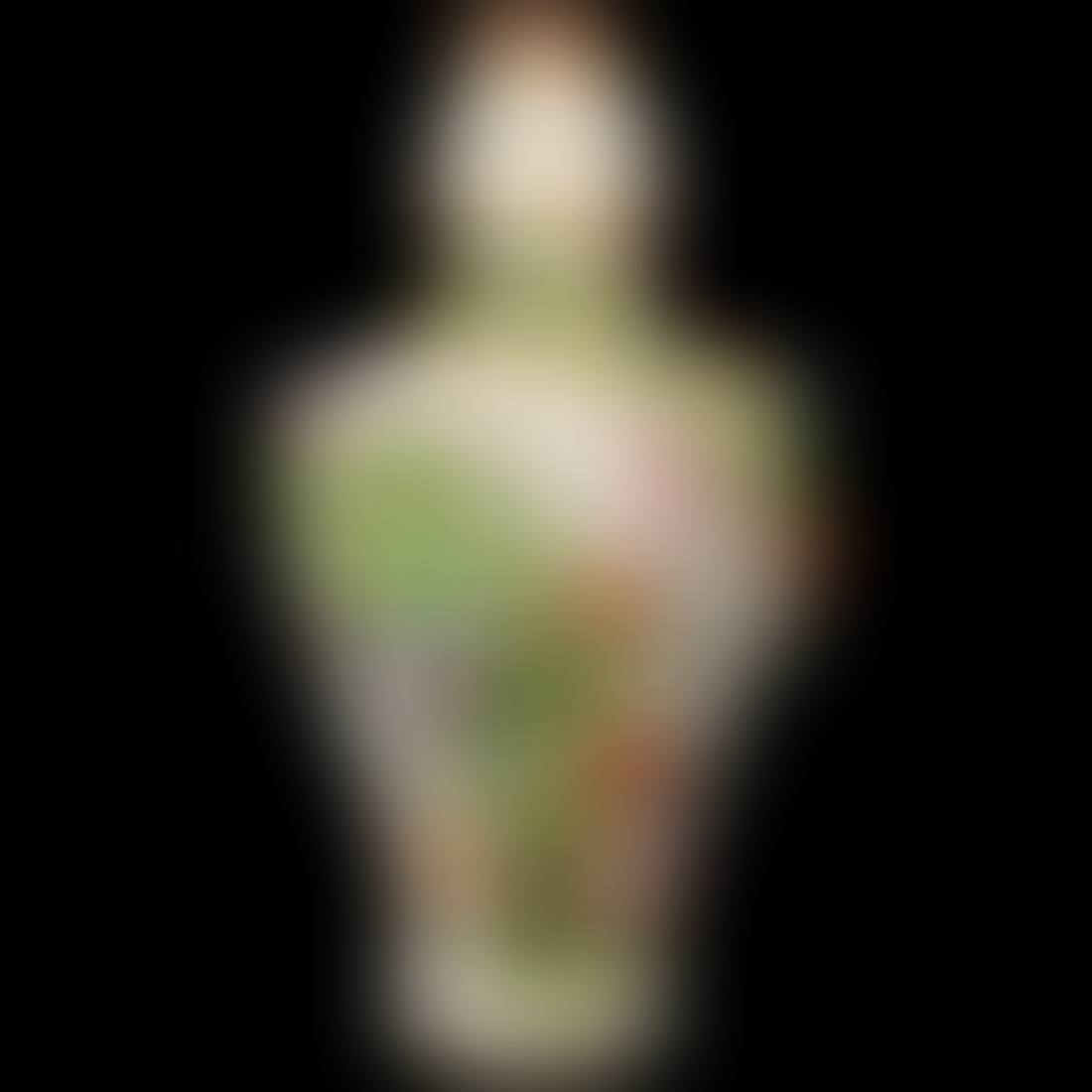 A Meissen floral encrusted reticulated porcelain urn with cover (preview)