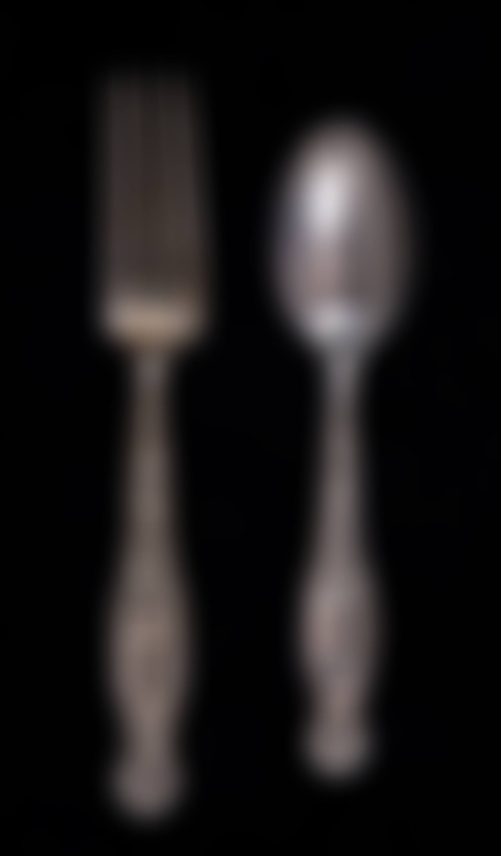 Whiting Heraldic sterling partial flatware service (preview)