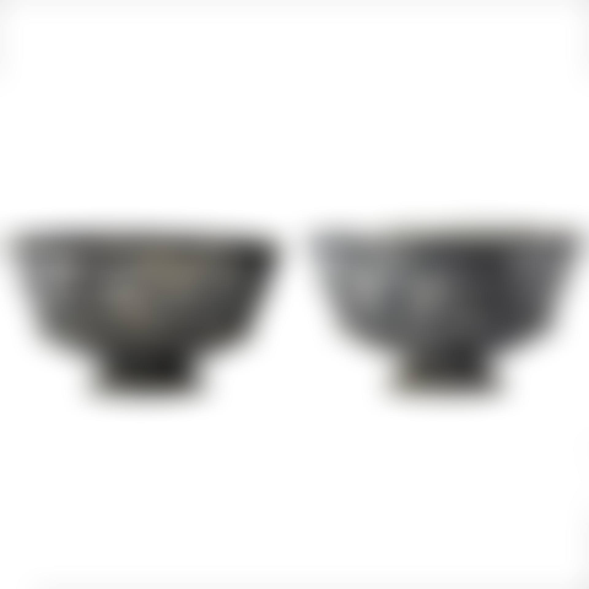 Etruscan style bucchero chalices (preview)