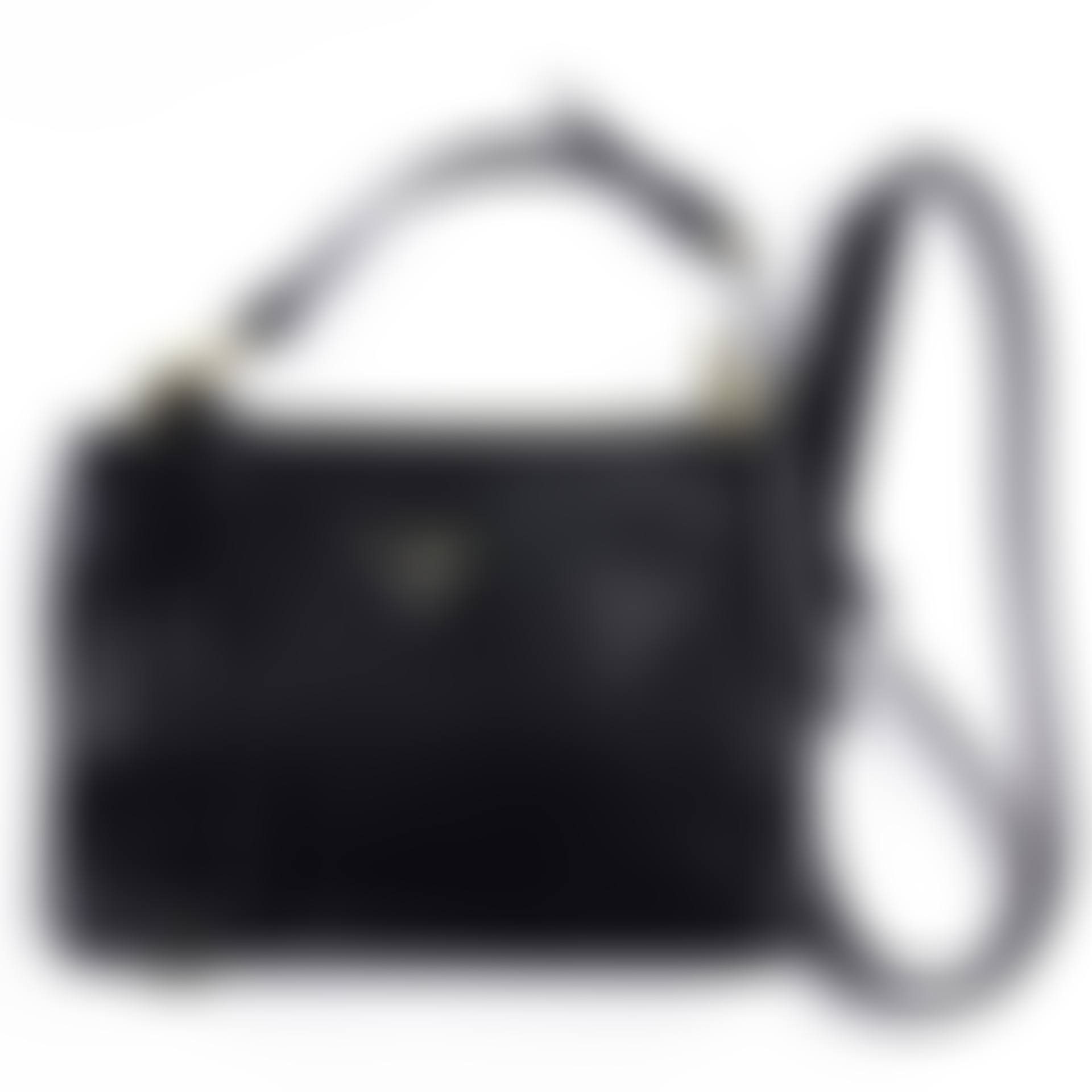 Prada Vitello Daino Double Zip Crossbody Leather Bag (preview)