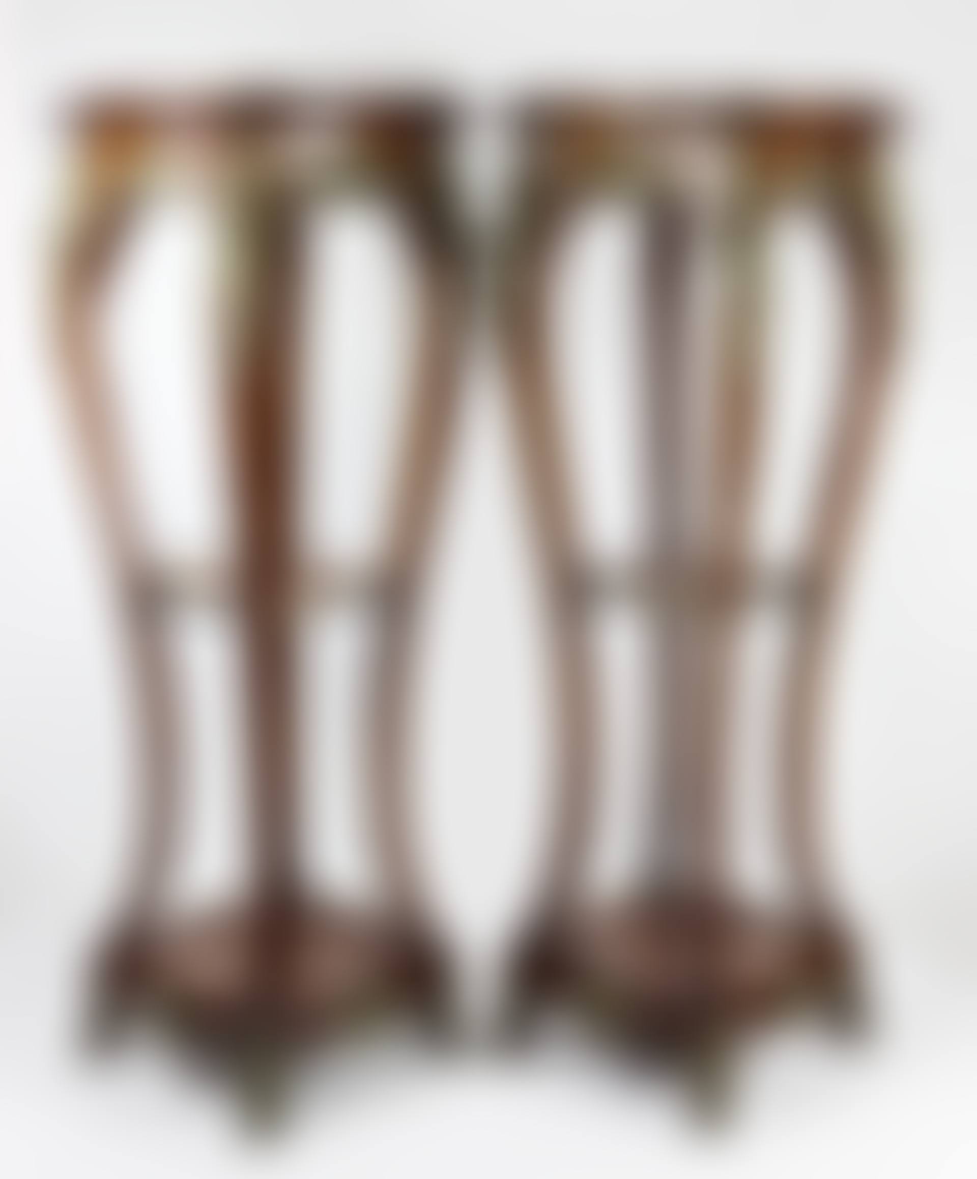 Pair of French gilt bronze mounted pedestals (preview)