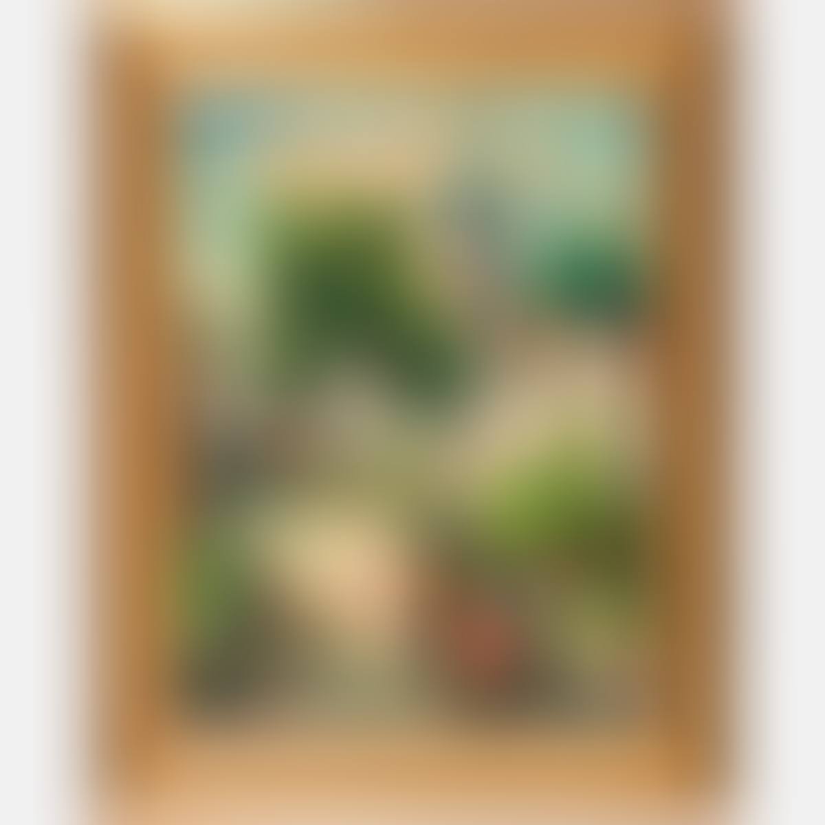 Village Scene with Figures (preview)