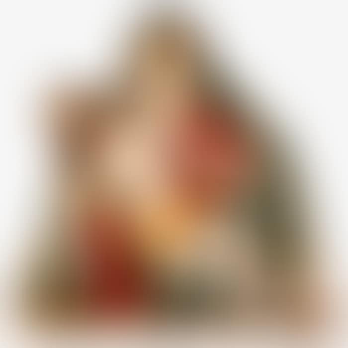 A Carved Hardwood Santos Figure (preview)