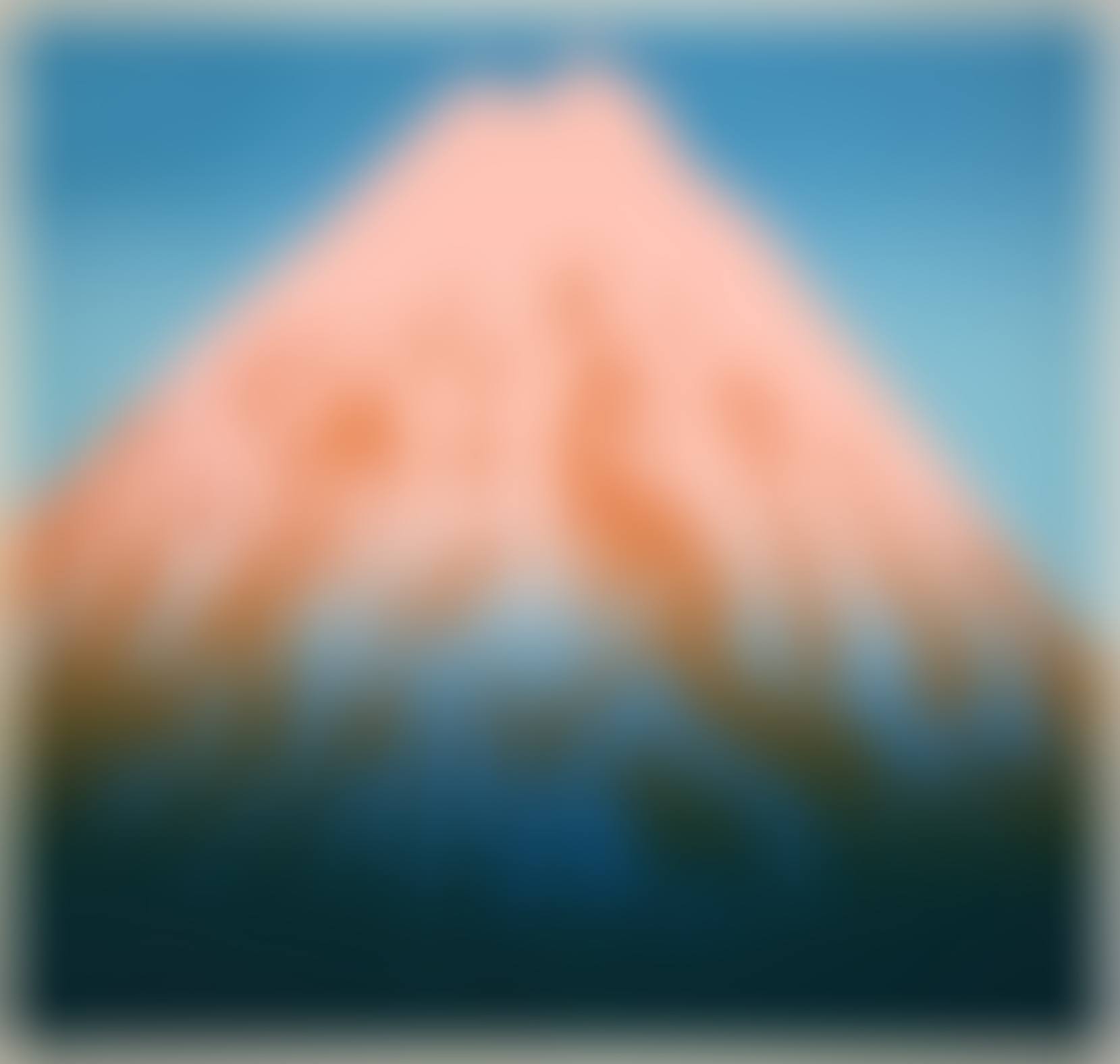 Mount Taranaki (Pink And Blue) (preview)