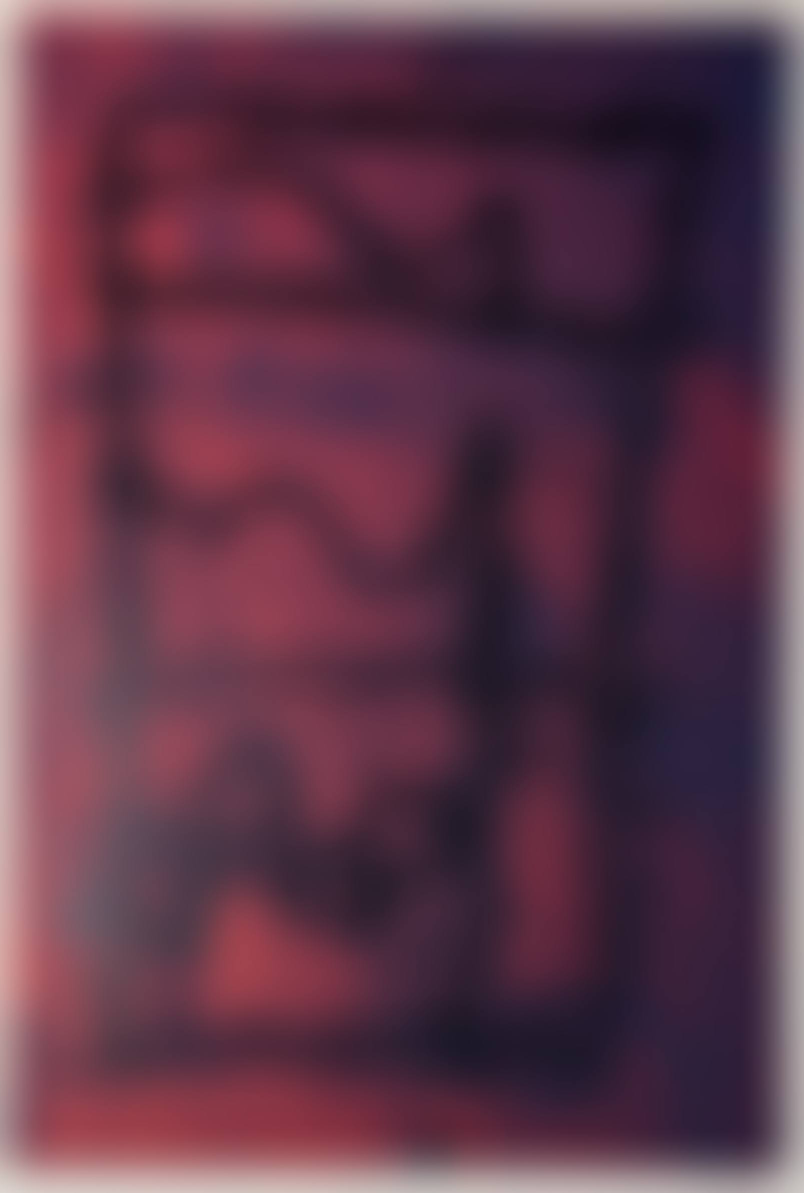 Sand Drawing Red Violet (Unframed) (preview)