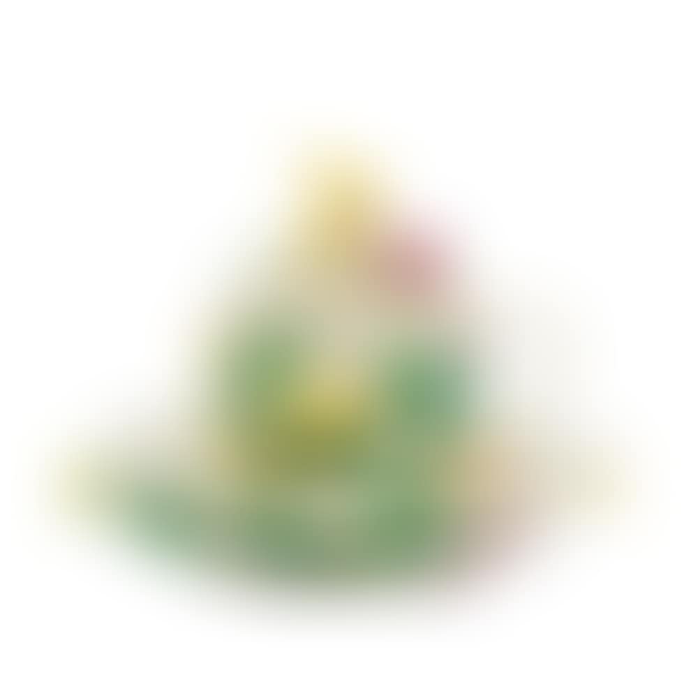 Lidded cup with snowball flowers (preview)