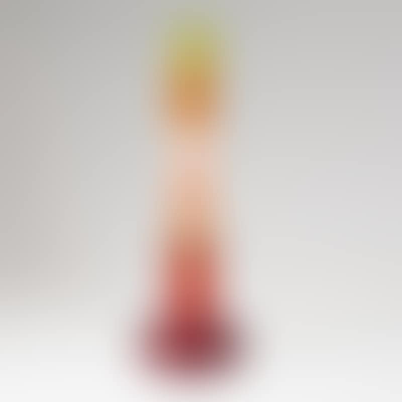 Large Art Nouveau long-necked vase with cowslips (preview)