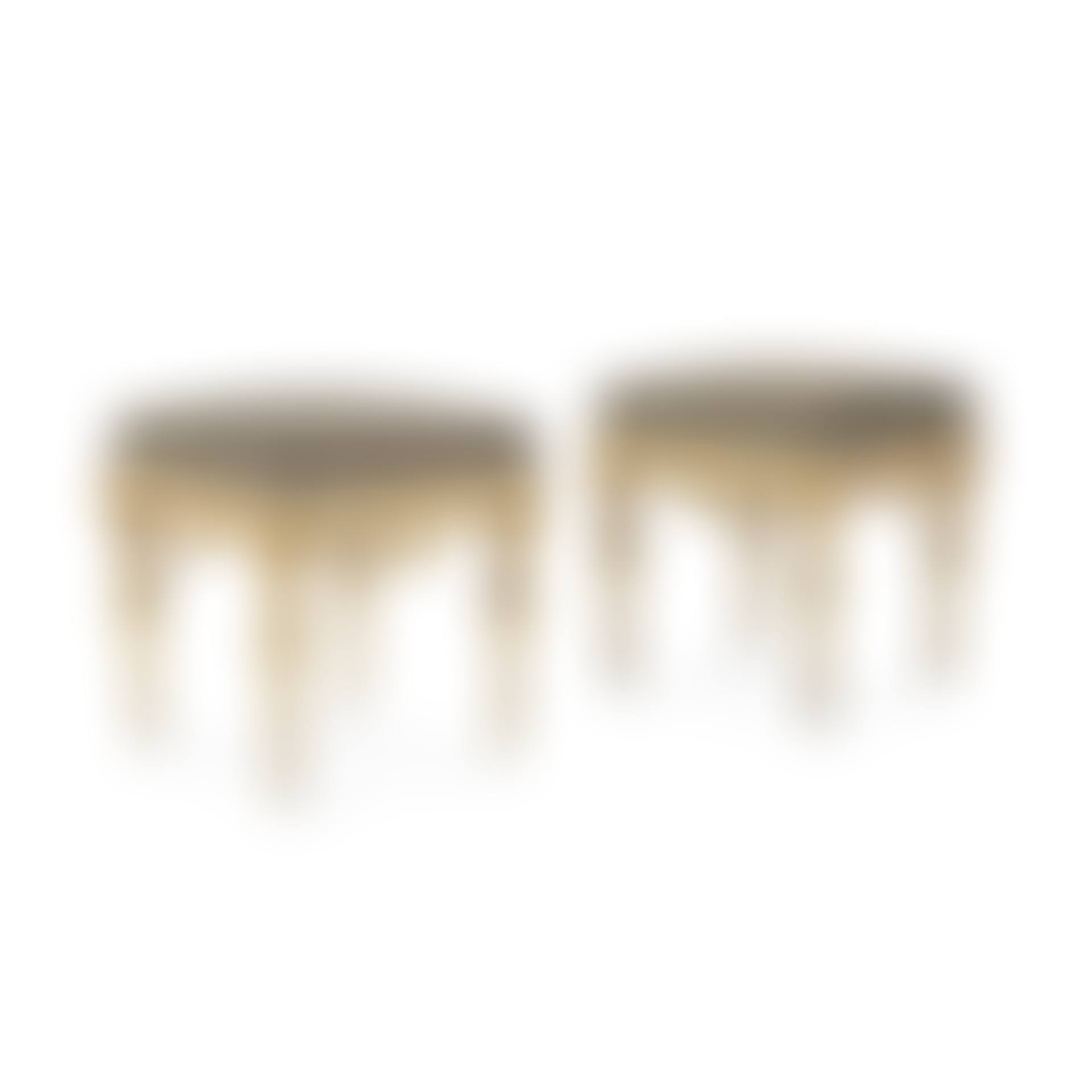 A pair of Royal Italian painted and parcel-gilt stools (preview)