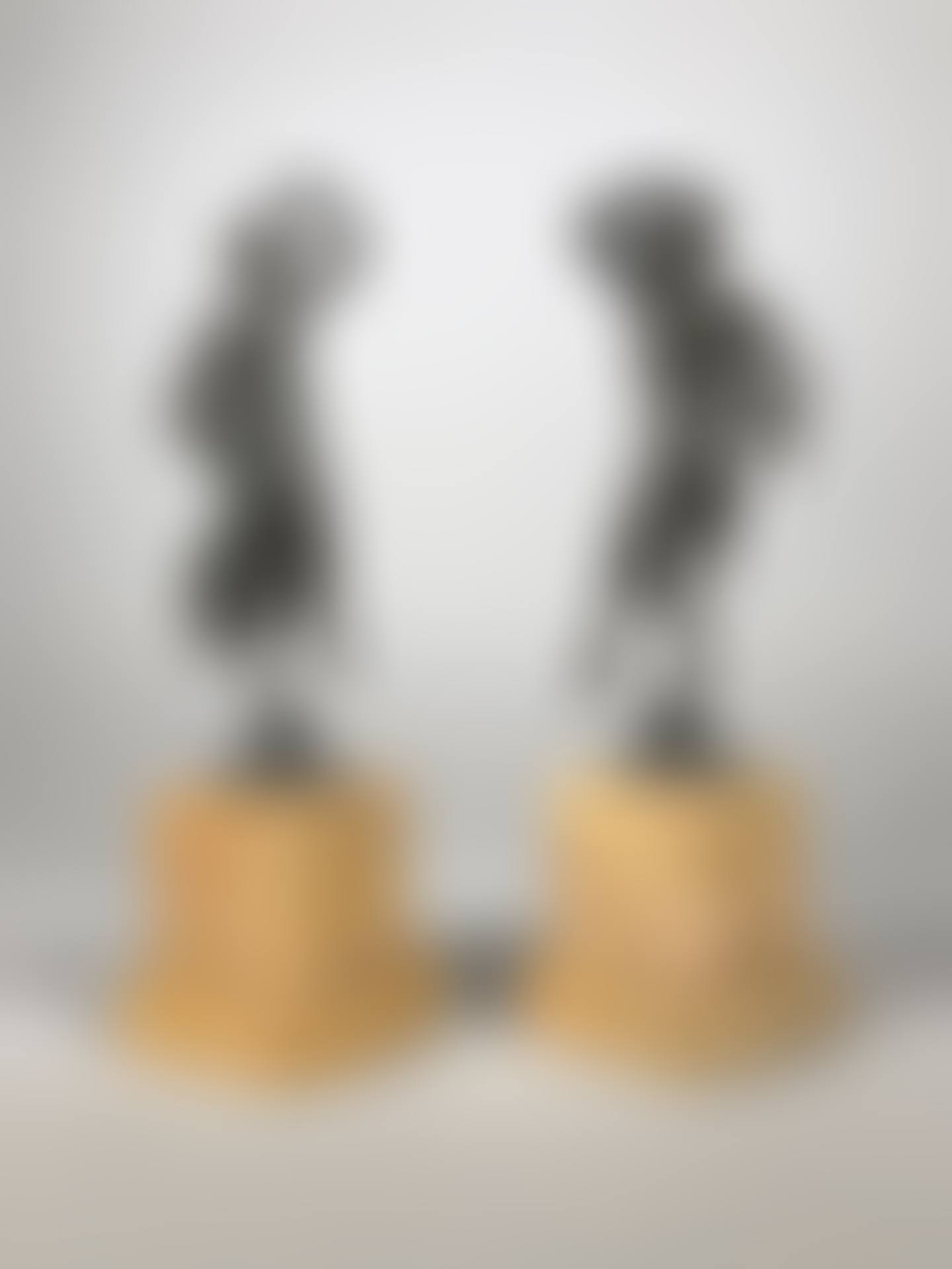 Two characters from Bacchus" procession, a bacchante and a shepherd (preview)