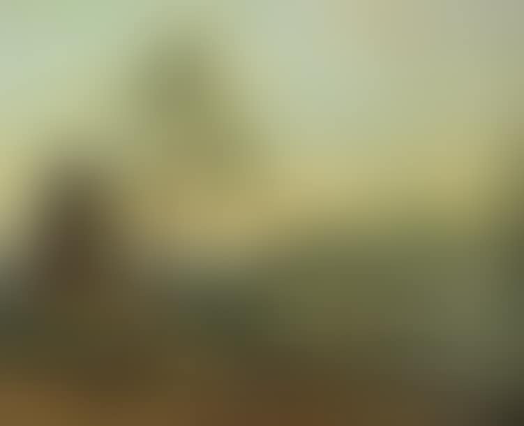 Two landscapes of animated ruins (preview)
