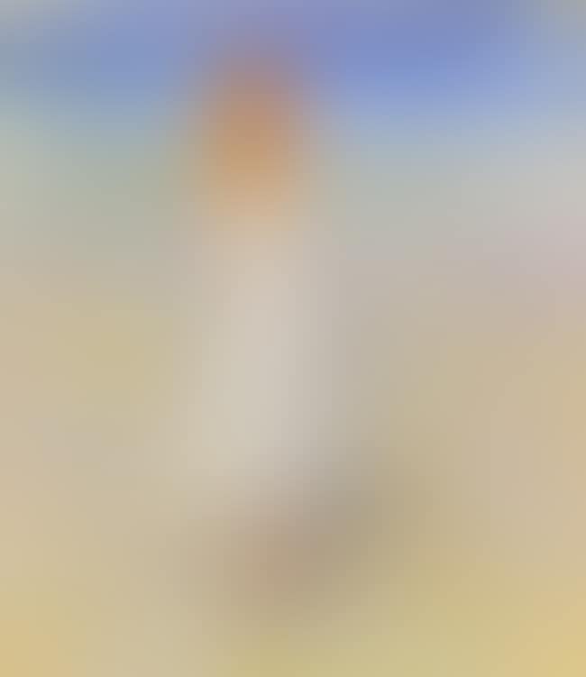portrait of Woman standing in the Shallows (preview)
