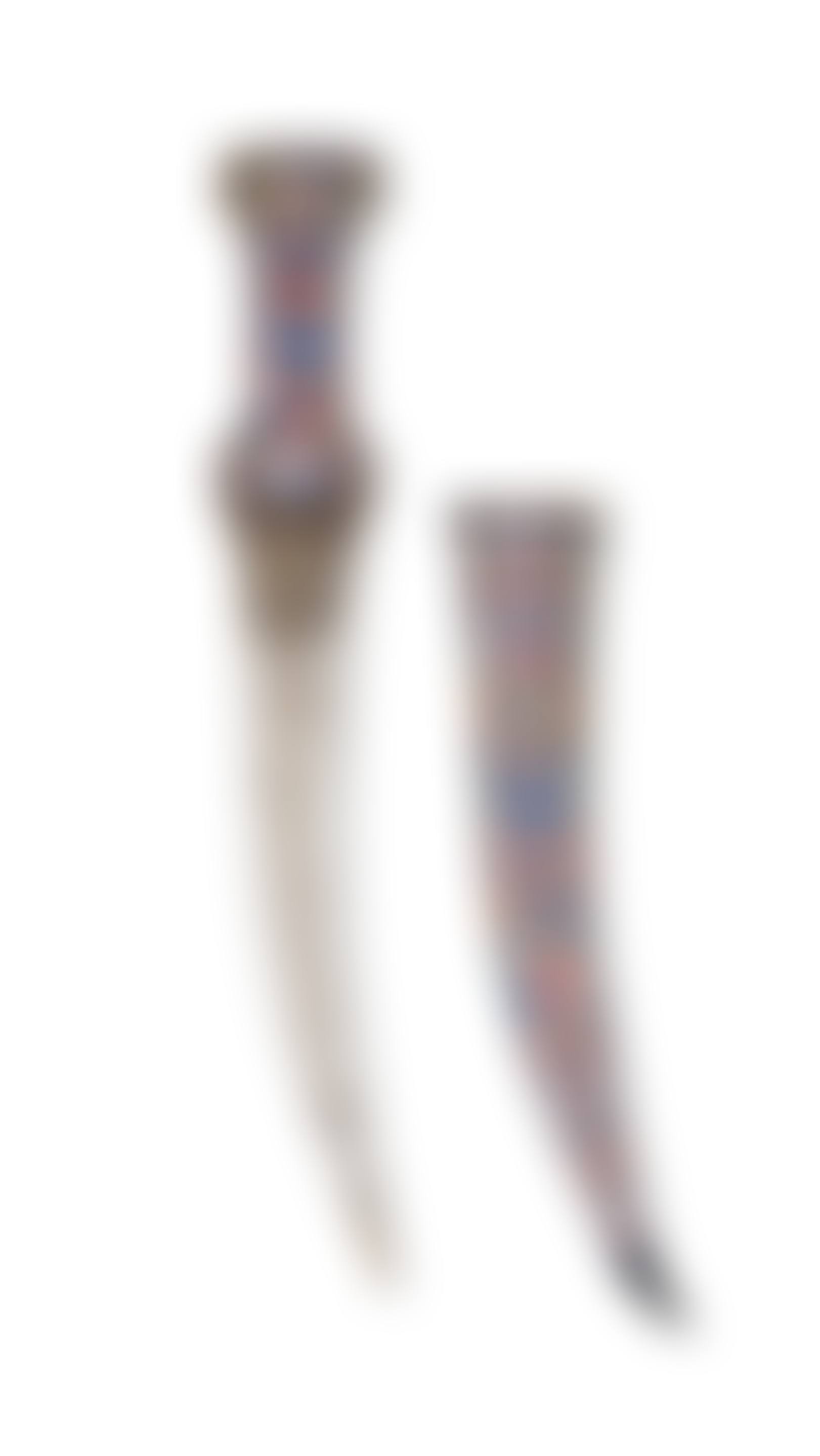 A Qajar enamelled steel dagger ( jambiyya ) (preview)