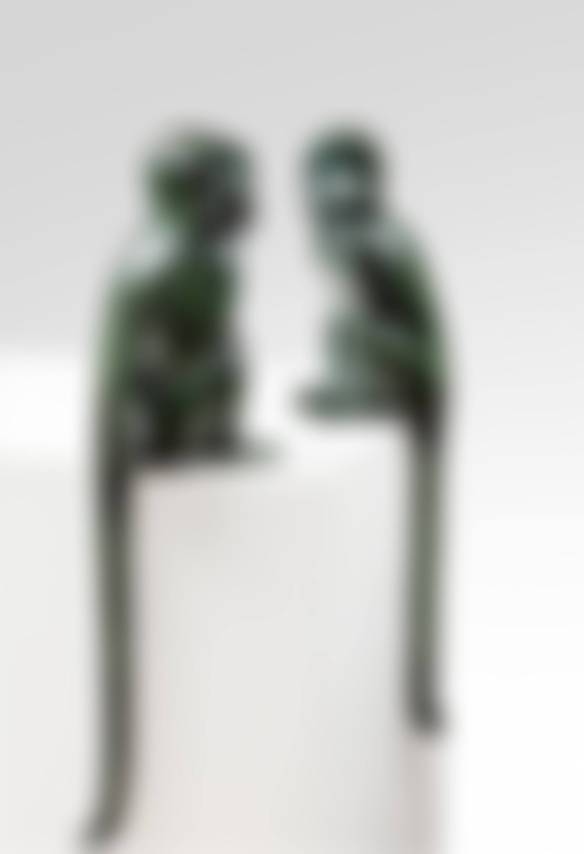 Pair of Singes Attentifs I and II (preview)