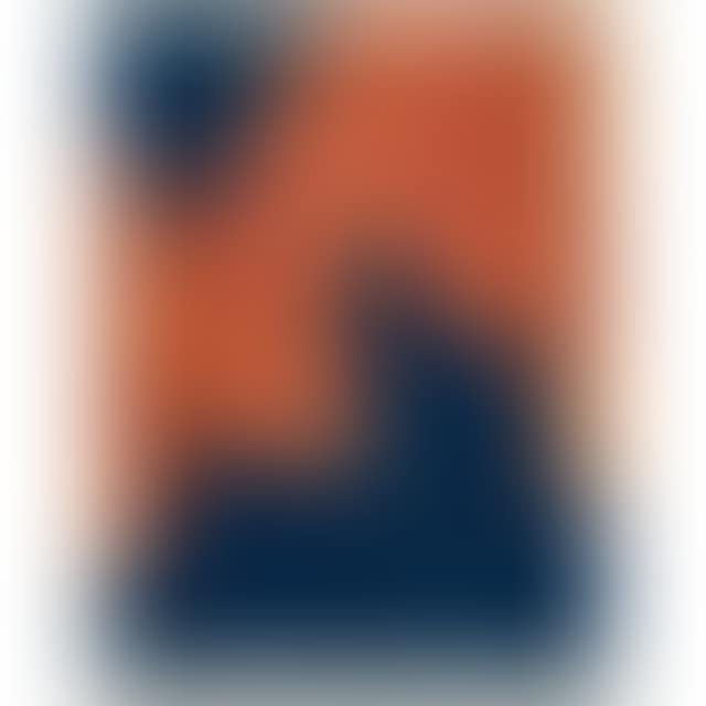 COMPOSITION BLEUE ET ORANGE (preview)
