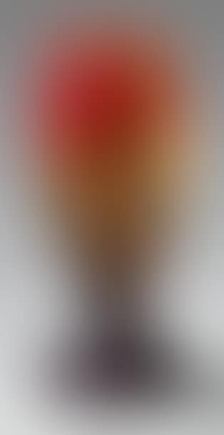 Large elongated ovoid vase on pedestal (preview)