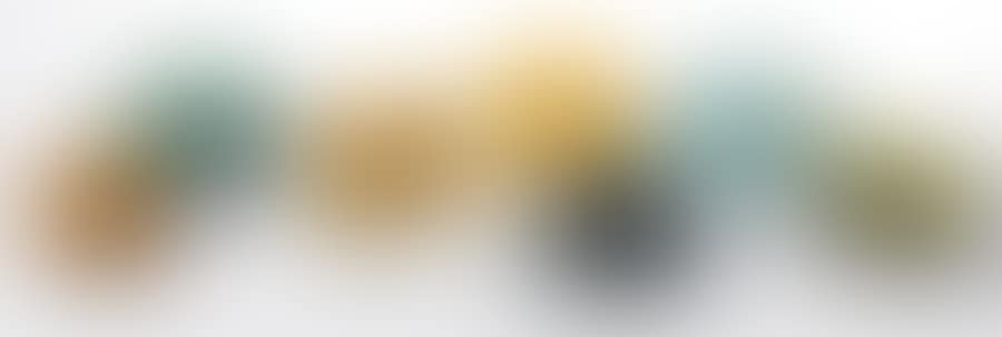 Vase with rectangular opening in marbled glass paste with a yellow shade (preview)