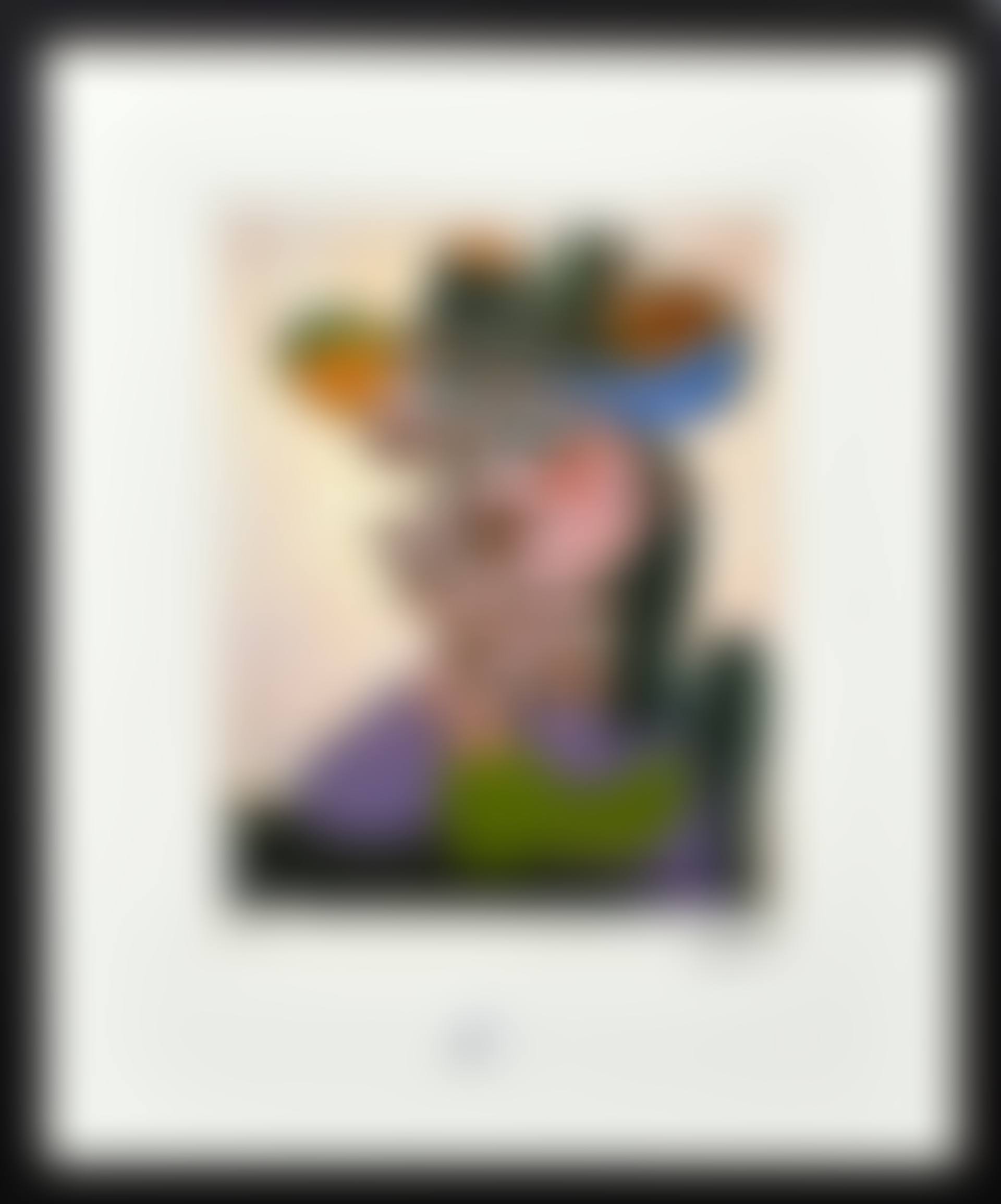 "Seated Woman With Blue Hat" (preview)