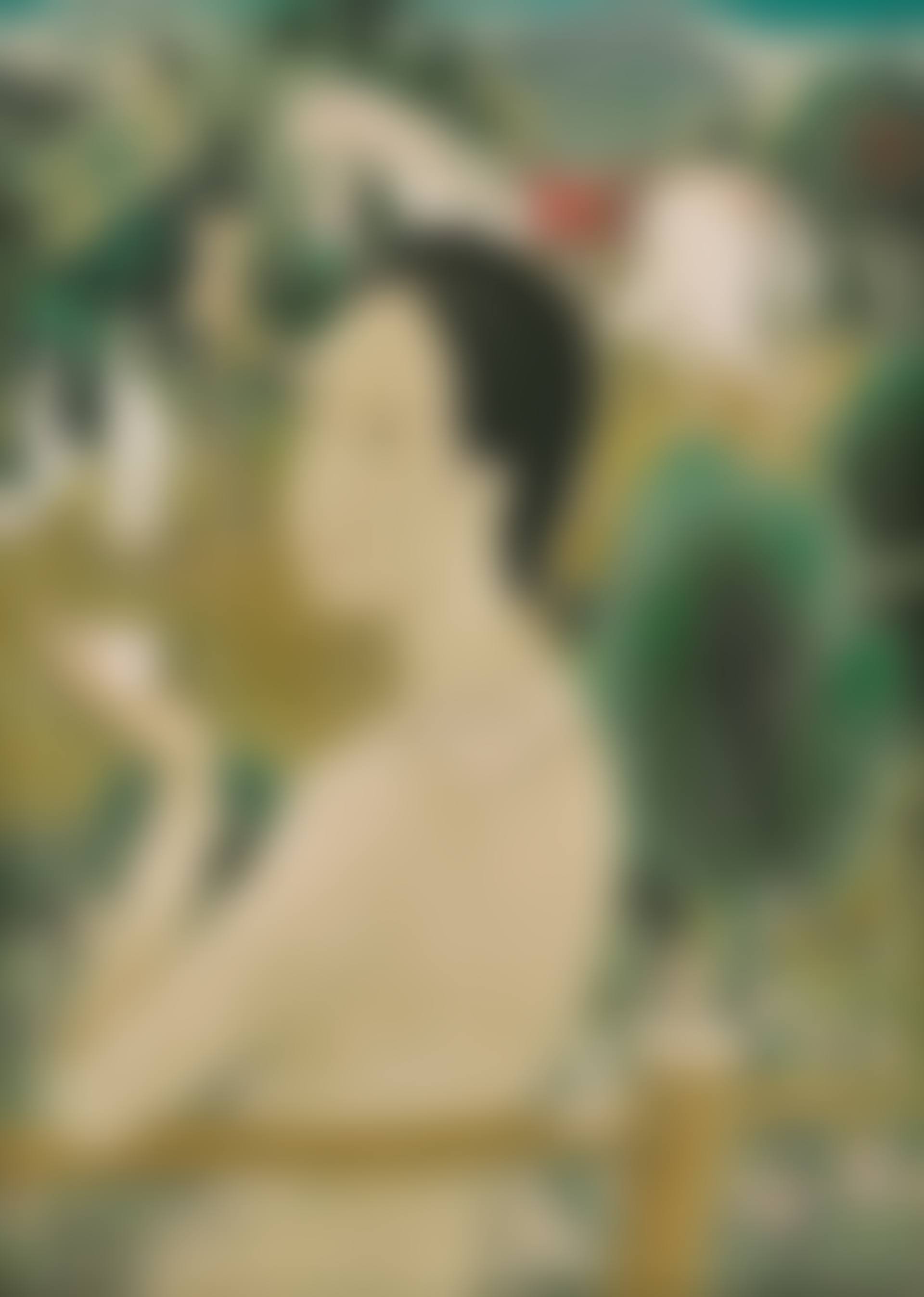 Dame élégante près de la clôture (Elegant Lady by the Fence) (preview)
