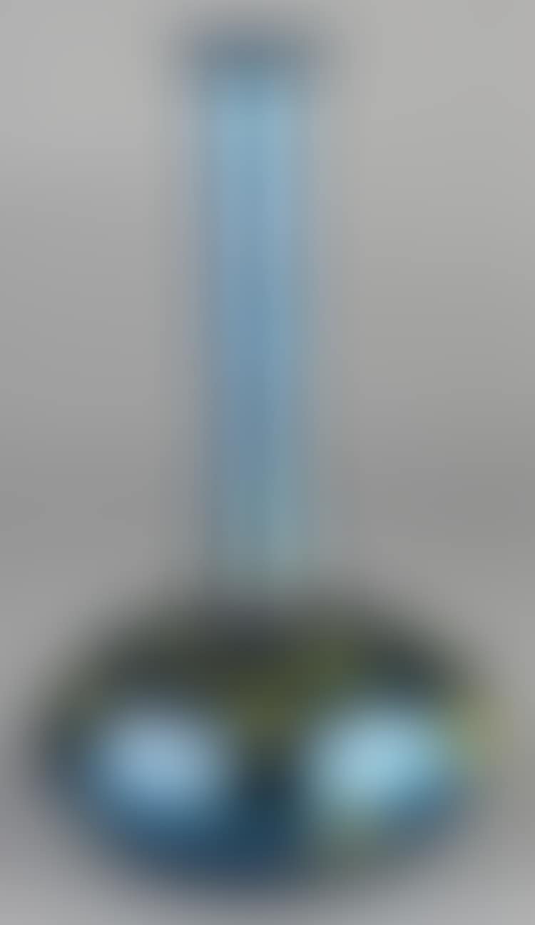 Tiffany studios decorated blue favrile glass vase (preview)