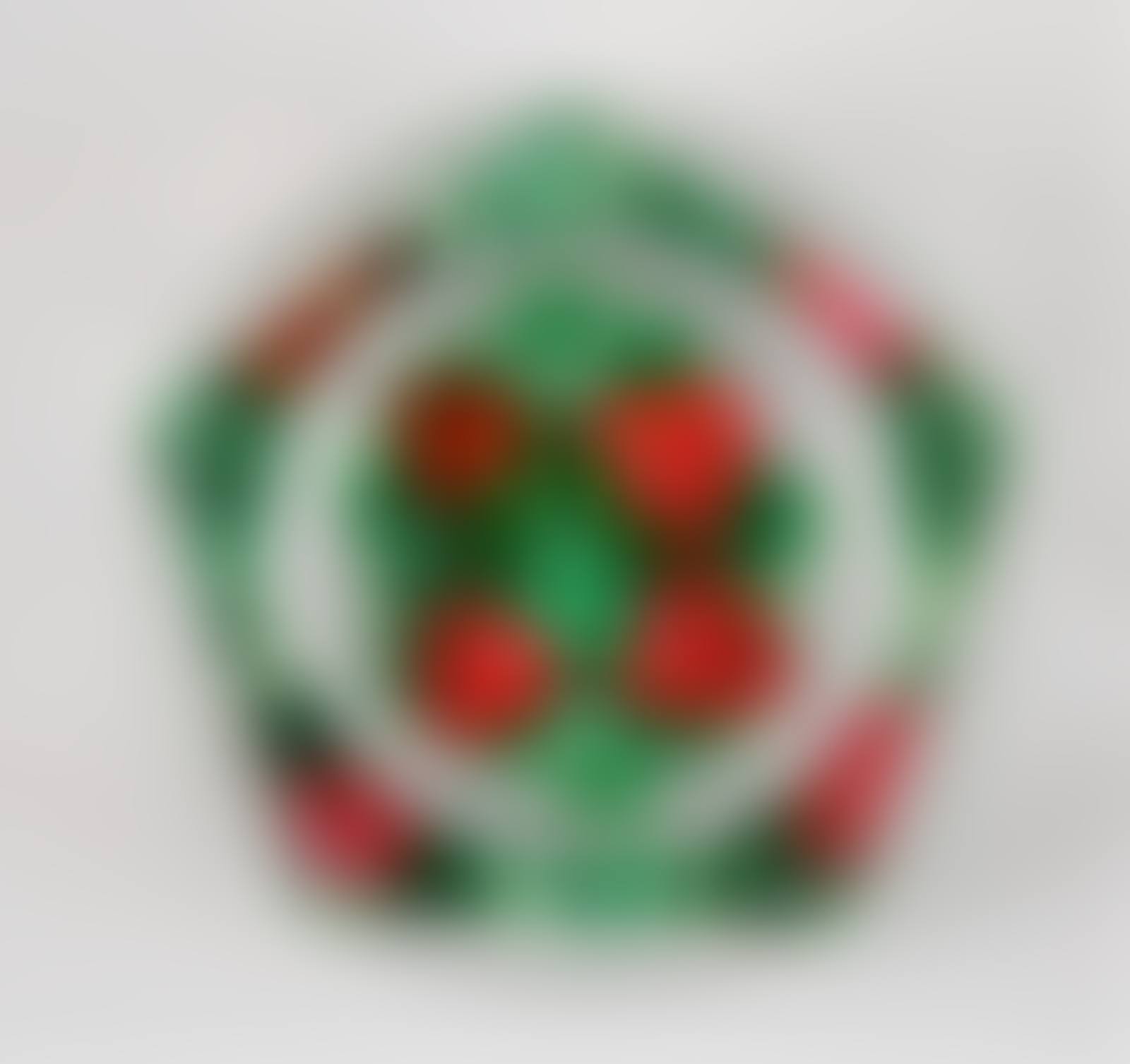 Sulphide crystal paperweight "Strawberries" (preview)