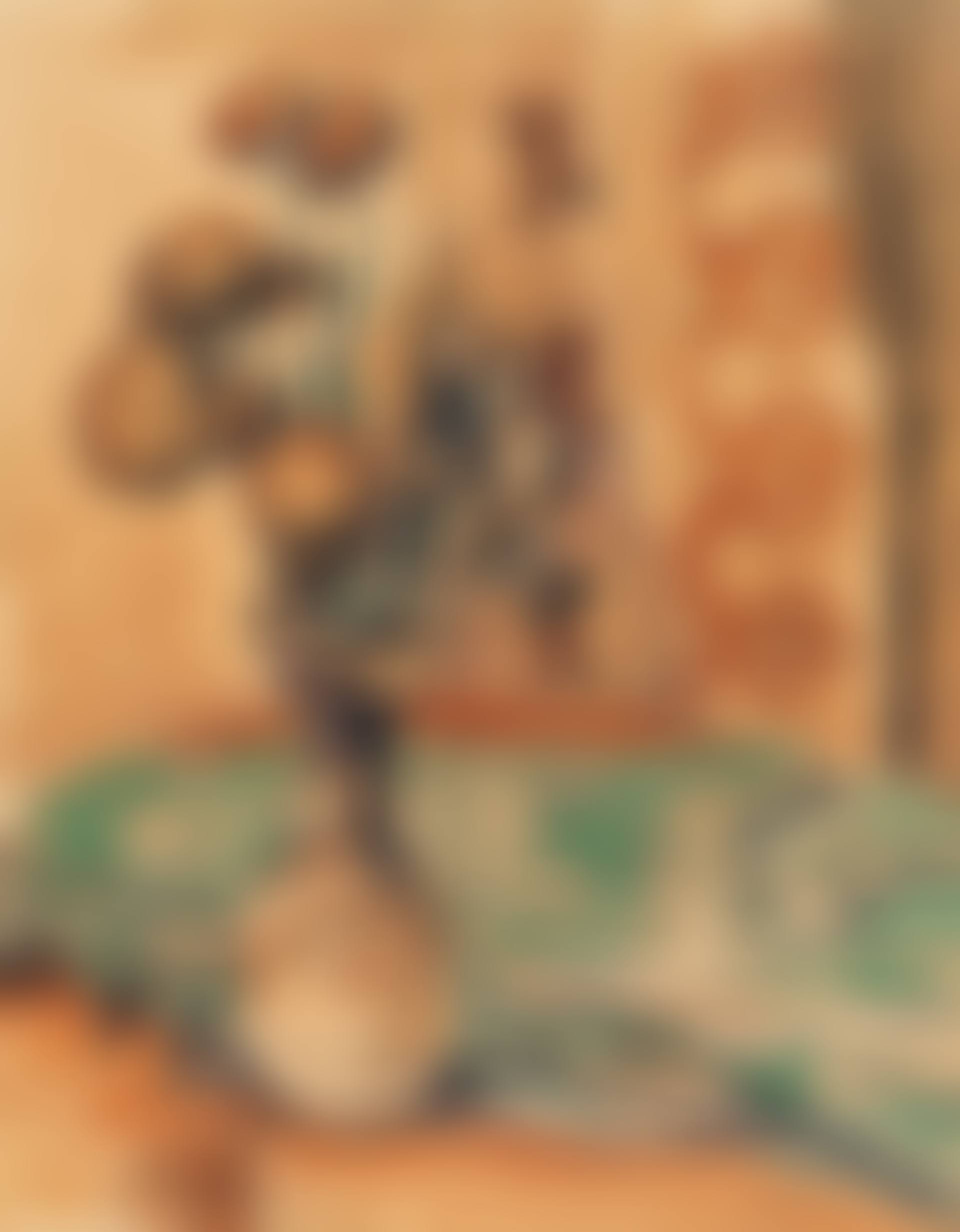 Blumenstillleben mit grüner Decke (preview)