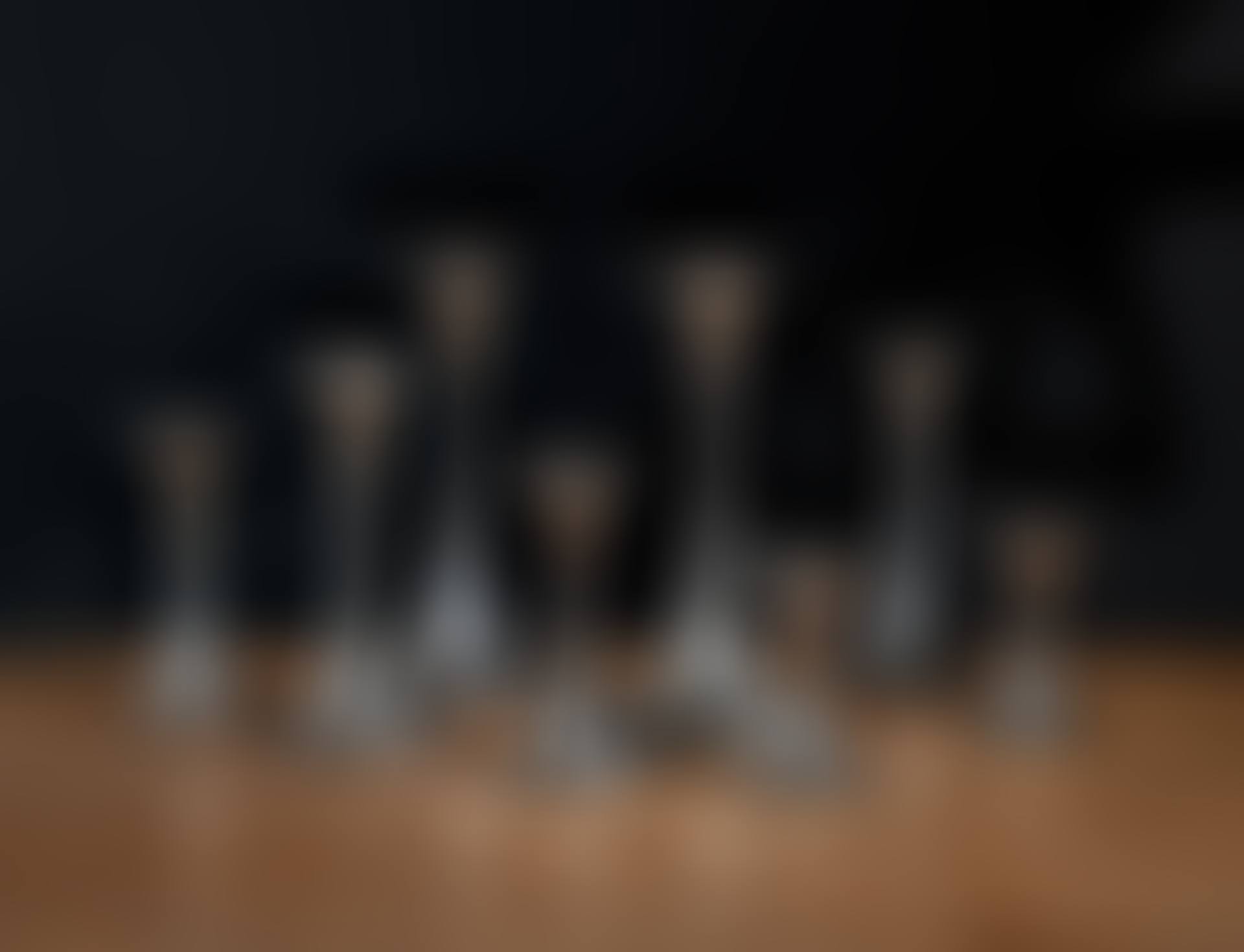A set of eight silver mod. TW 284 candleholders (preview)
