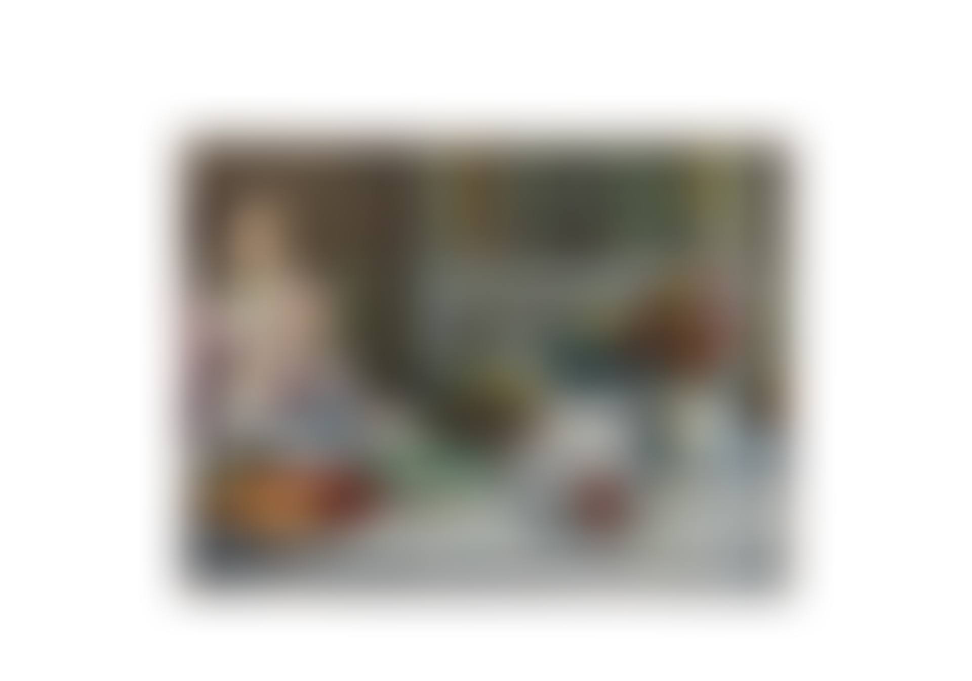 Femme mangeant des raisins (preview)
