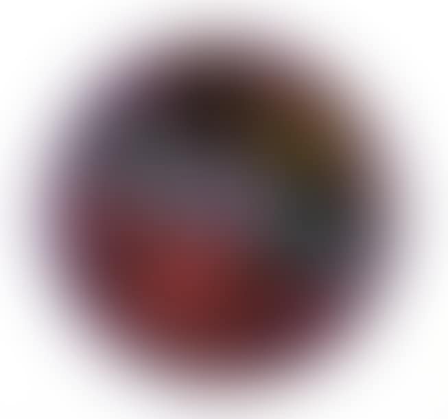 glass plate with polychrome flower decoration (preview)