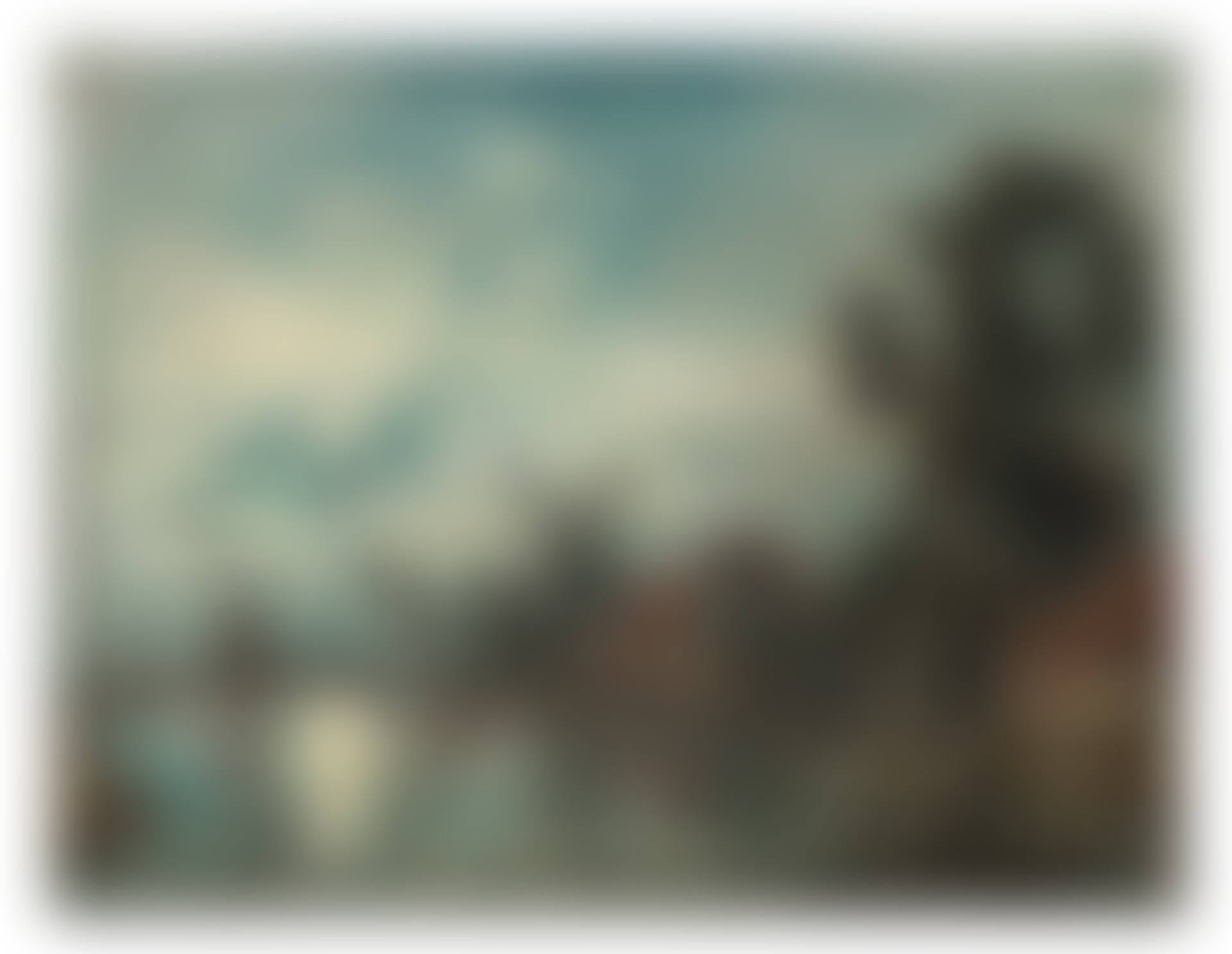 Effet de lune sur l"estuaire, Hollande (preview)