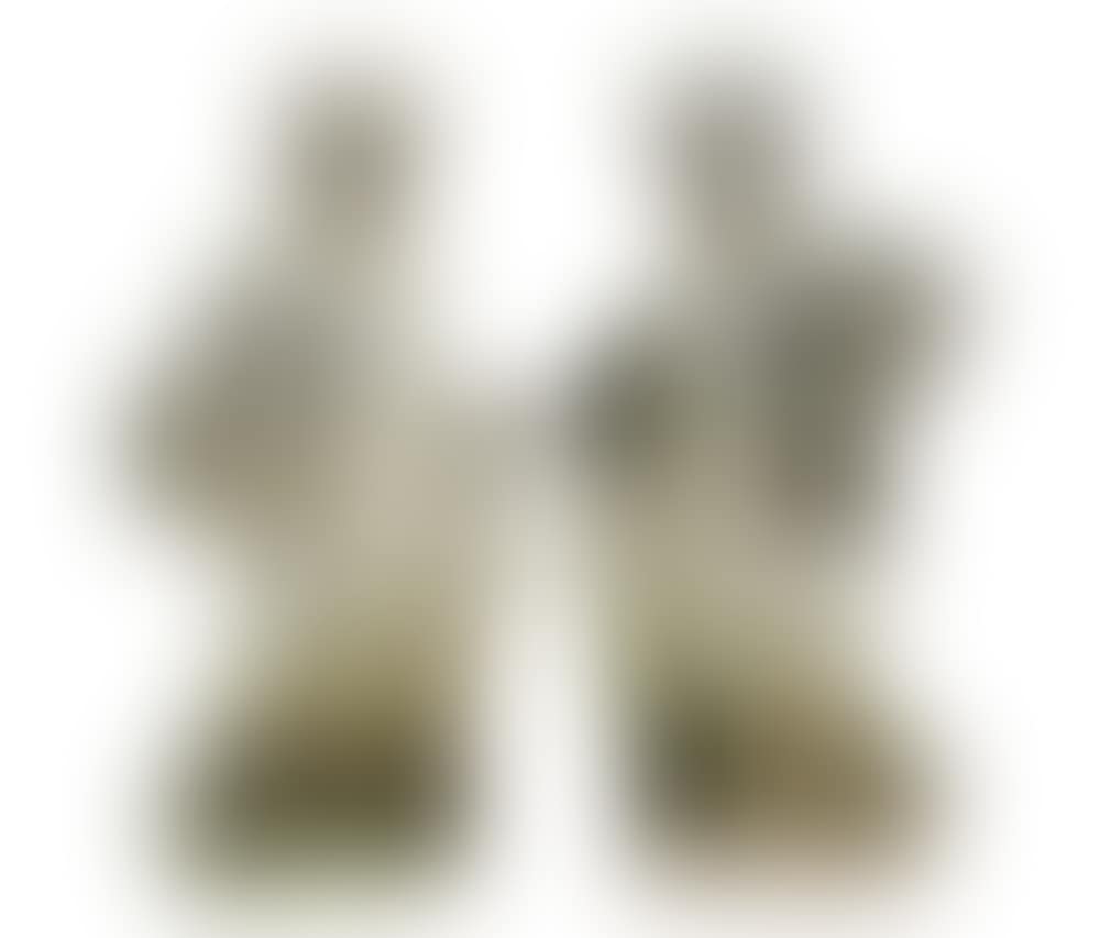 PAIR OF EARLY STONE GARDEN FIGURES (preview)