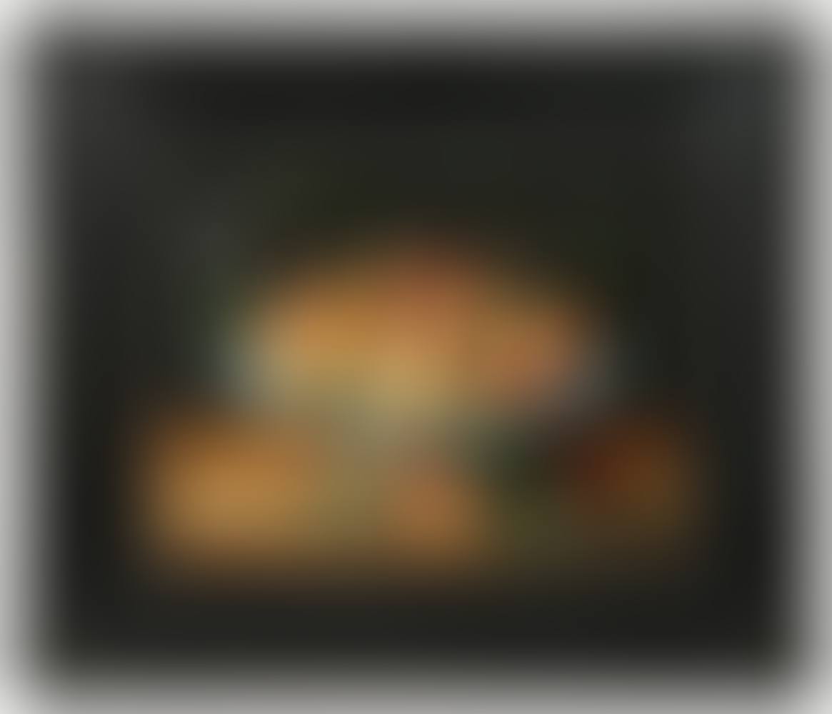 Still life with peaches and flowers (preview)