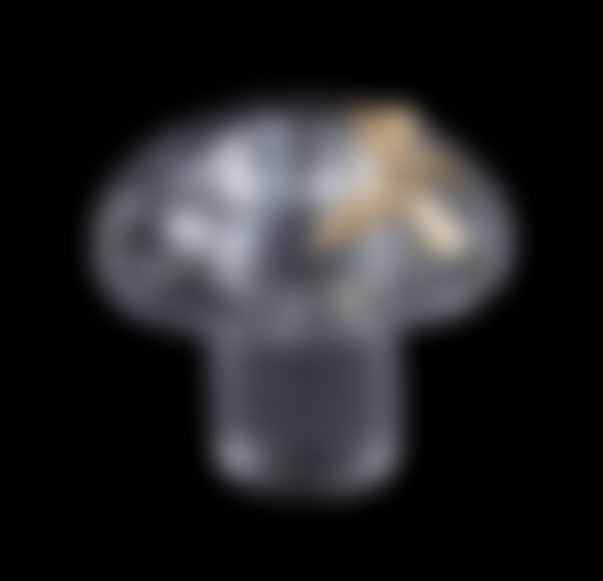 Mushroom & butterfly sculpture (preview)