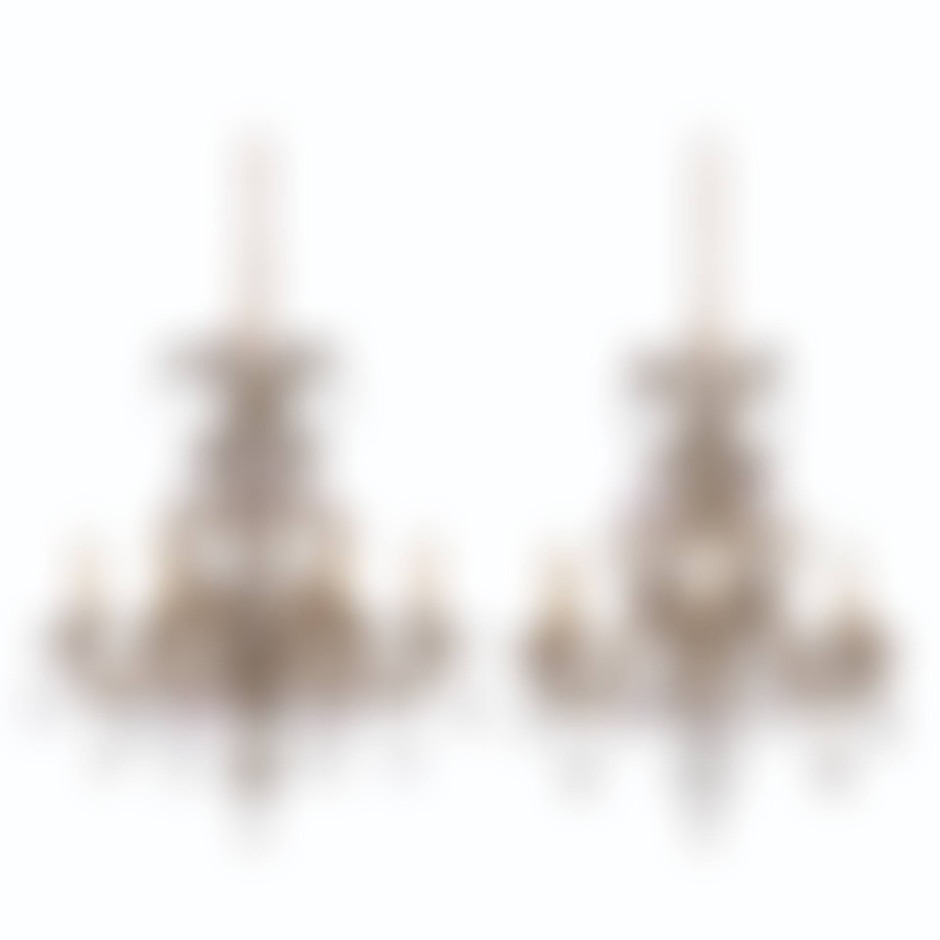 A PAIR OF ITALIAN ROCK CRYSTAL, CUT-GLASS, AMETHYST AND GILT-METAL SIX-LIGHT CHANDELIERS (preview)