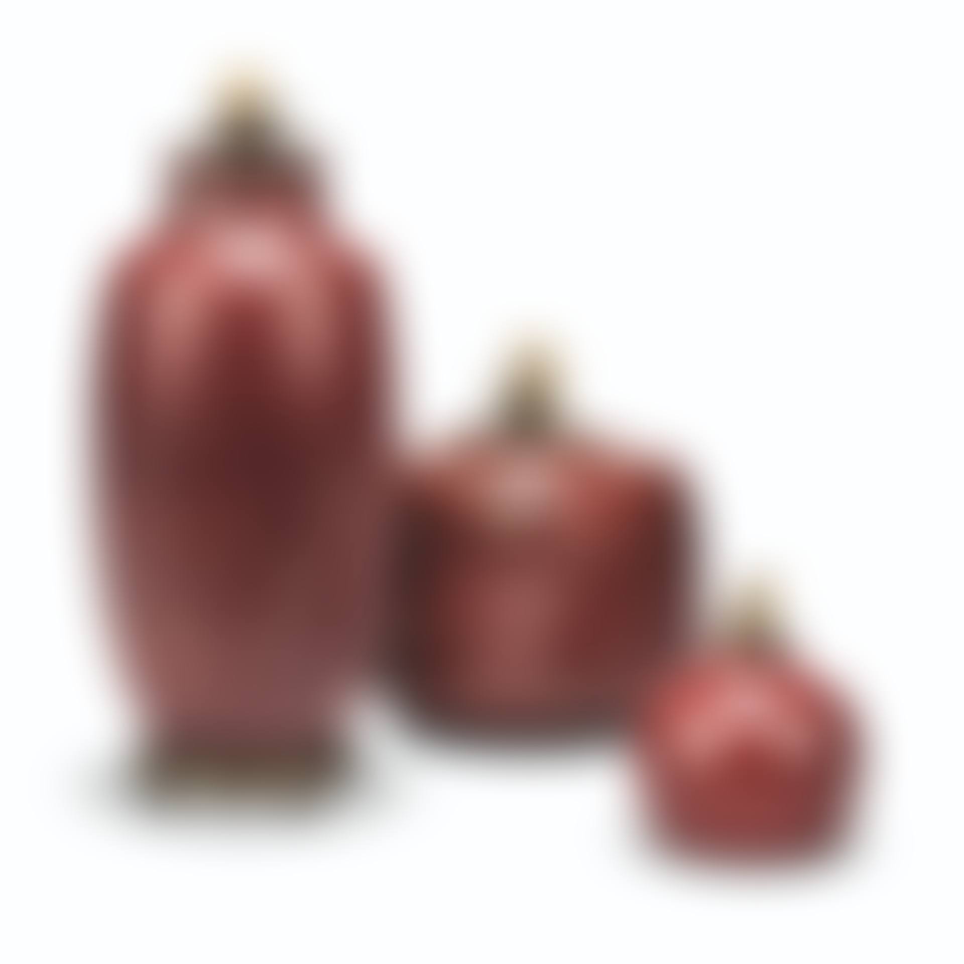 THREE ROYAL COPENHAGEN STONEWARE VASES AND PATINATED BRONZE COVERS BY CARL HALIER AND KNUD ANDERSEN  (preview)