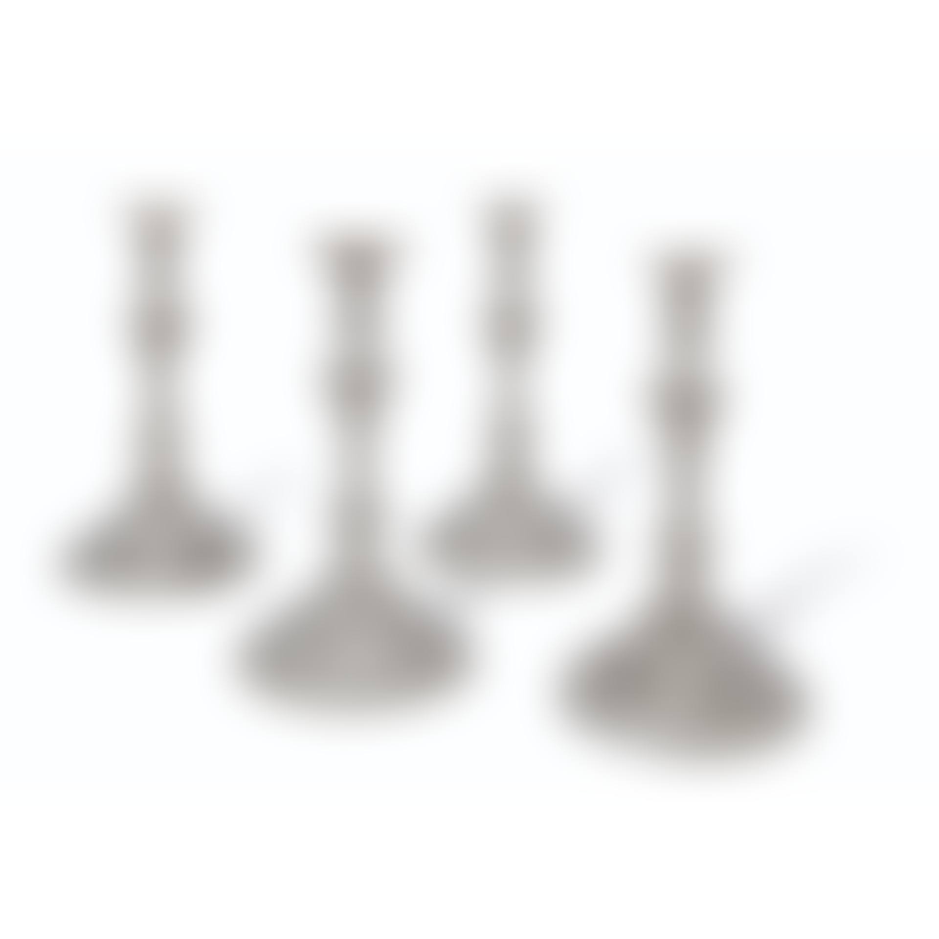 TWO PAIRS OF LOUIS XV SILVER CANDLESTICKS (preview)