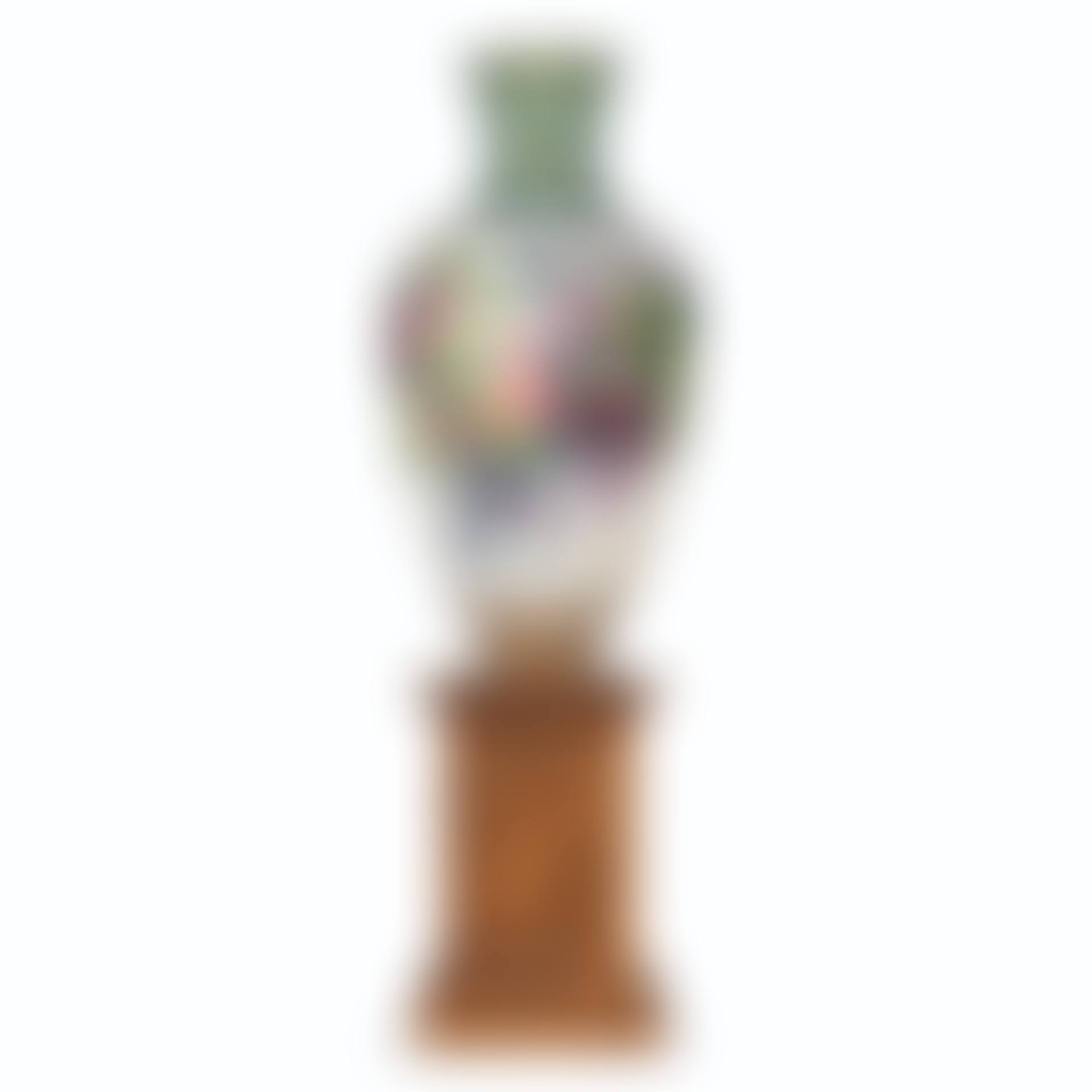 A MONUMENTAL GILT-METAL-MOUNTED W.T. COPELAND & SONS PORCELAIN VASE  (preview)