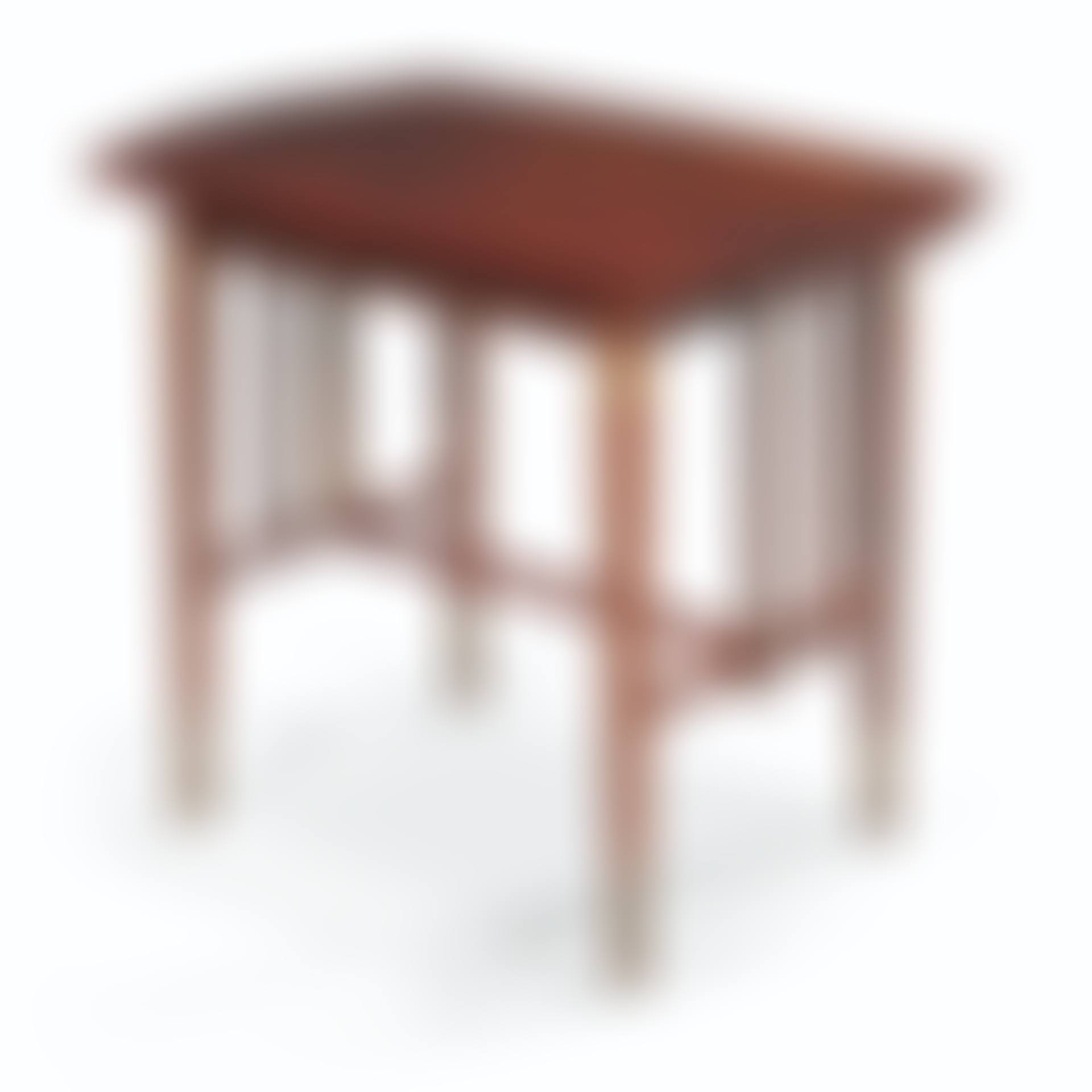 A BELGIAN BRASS-MOUNTED PADOUK OCCASIONAL TABLE  (preview)