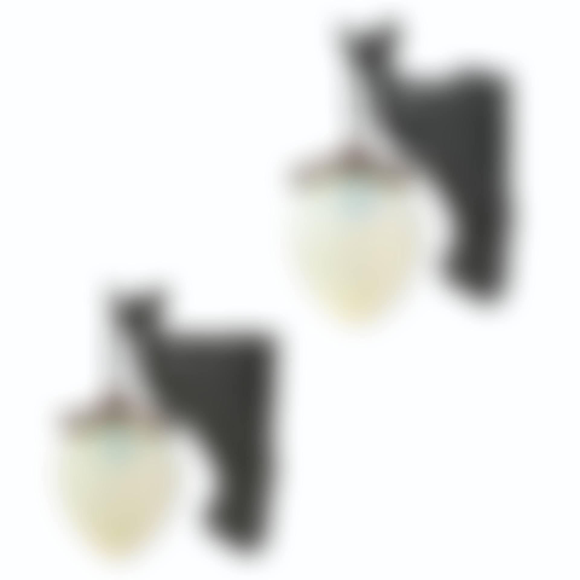 A PAIR OF ART DECO PATINATED-BRONZE AND GLASS WALL-LIGHTS  (preview)
