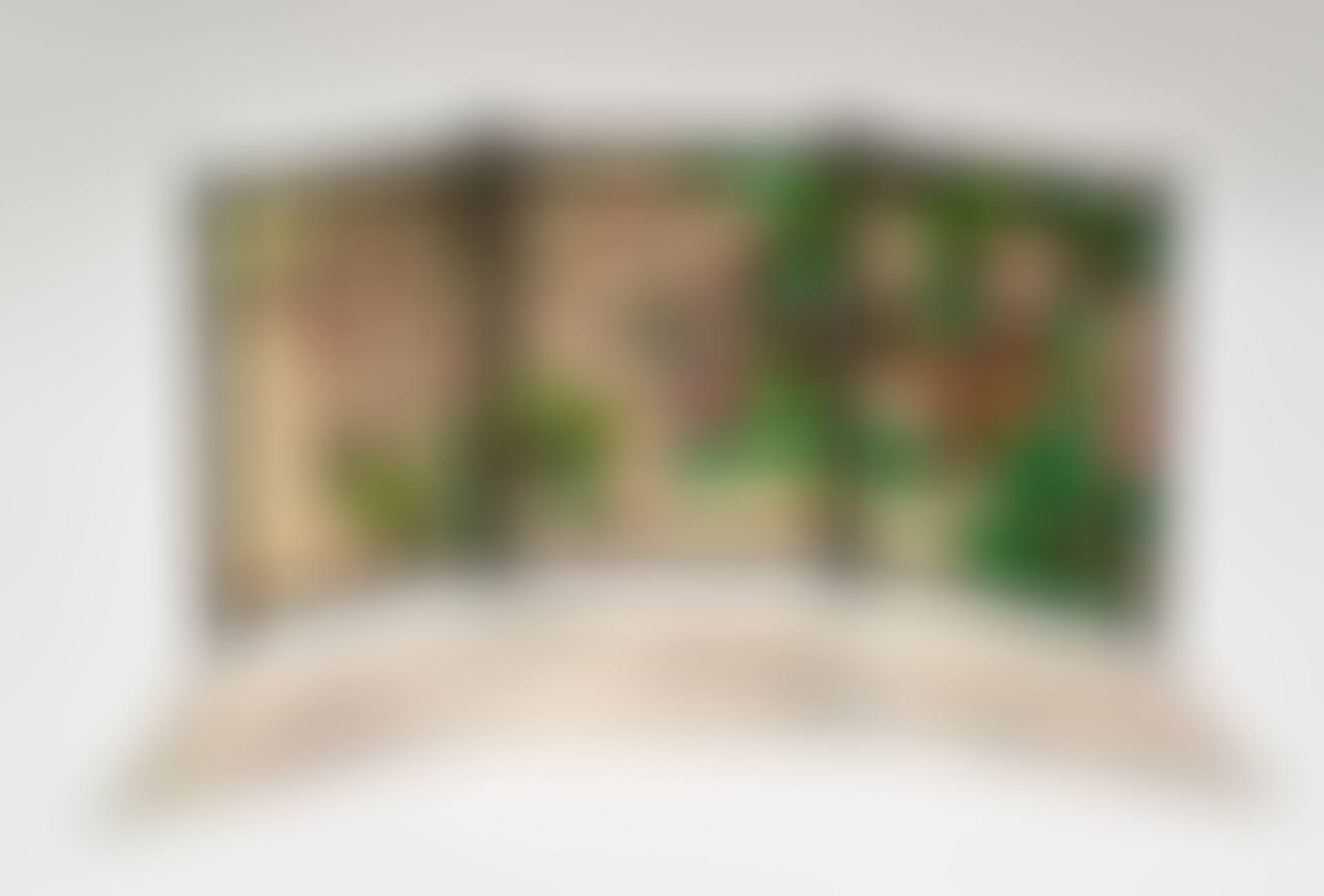 "Cobweb and Apple Blossom" Tea Screen (preview)