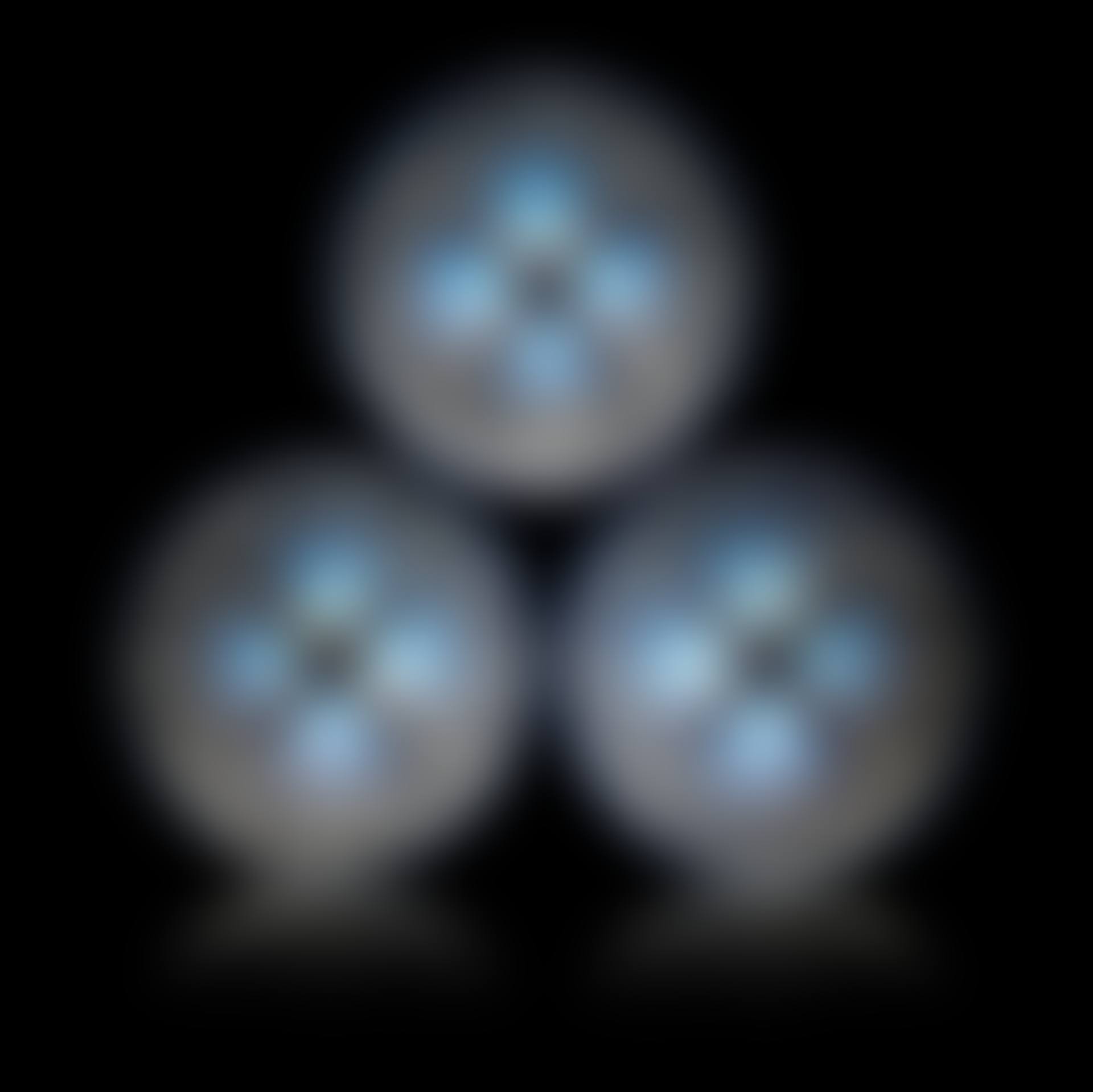 Three "Coquilles No. 4" plates (preview)