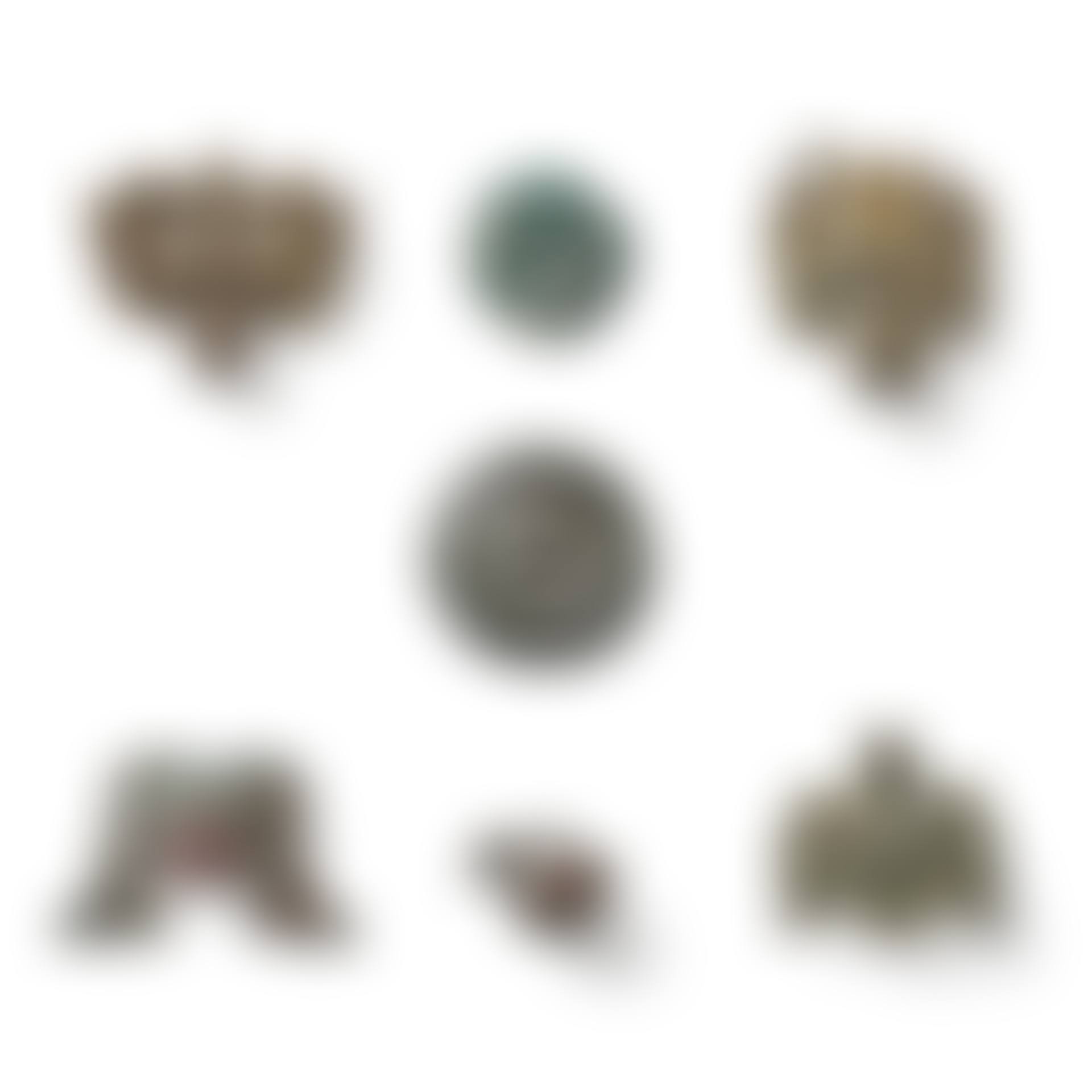 A set of seven bronze ornaments (preview)