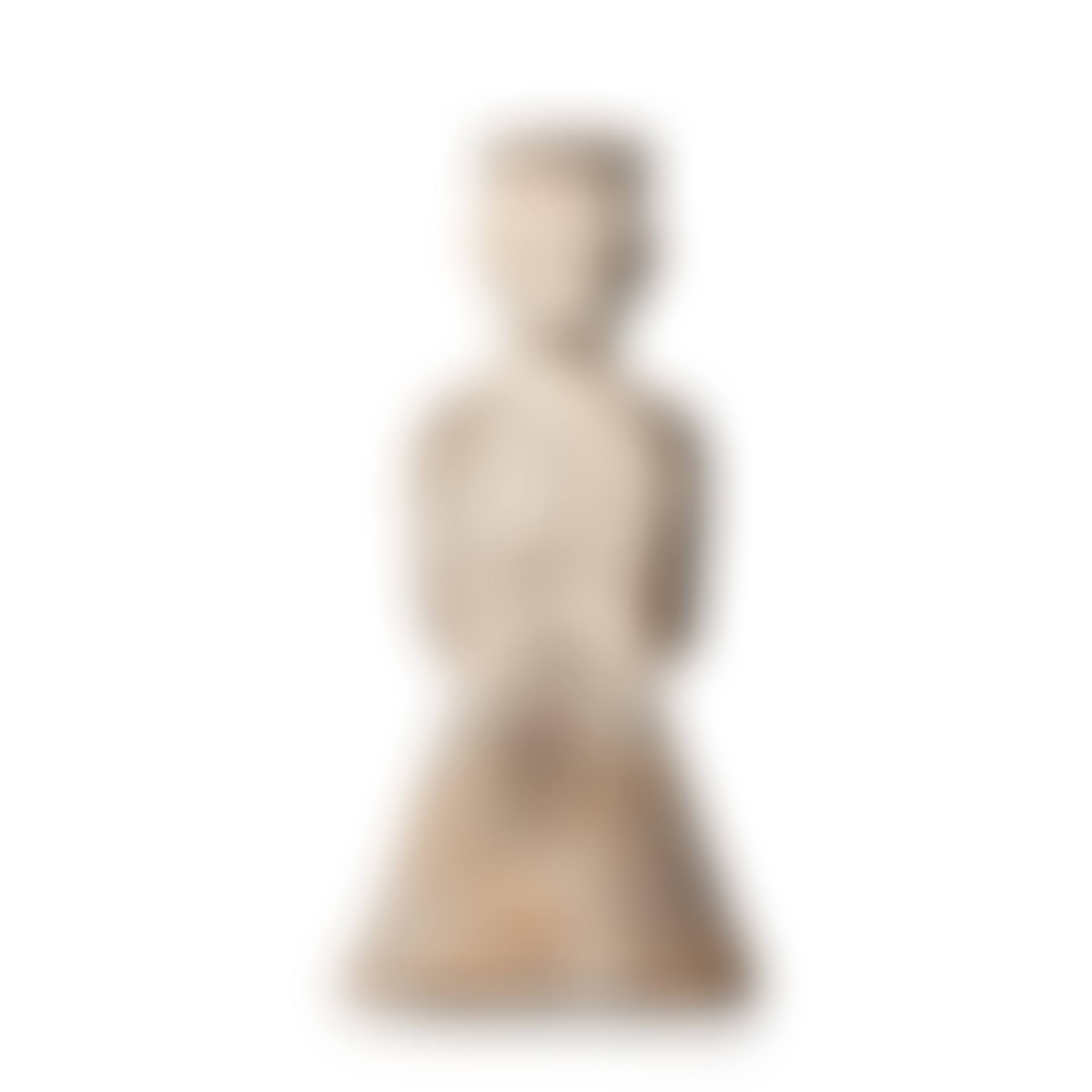 A pottery figure of a standing male figure (preview)