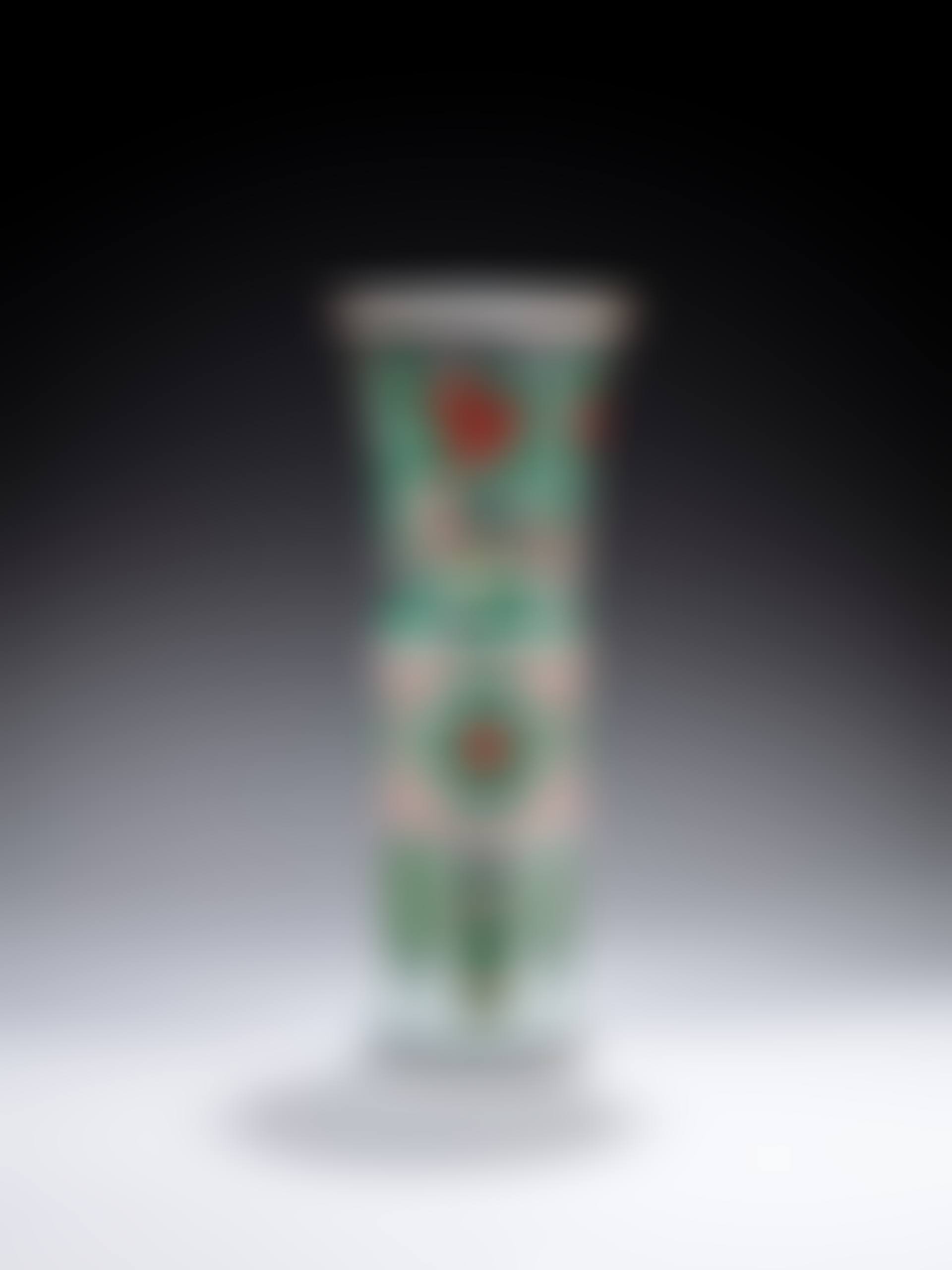 A famille-verte "phoenix" beaker vase (preview)
