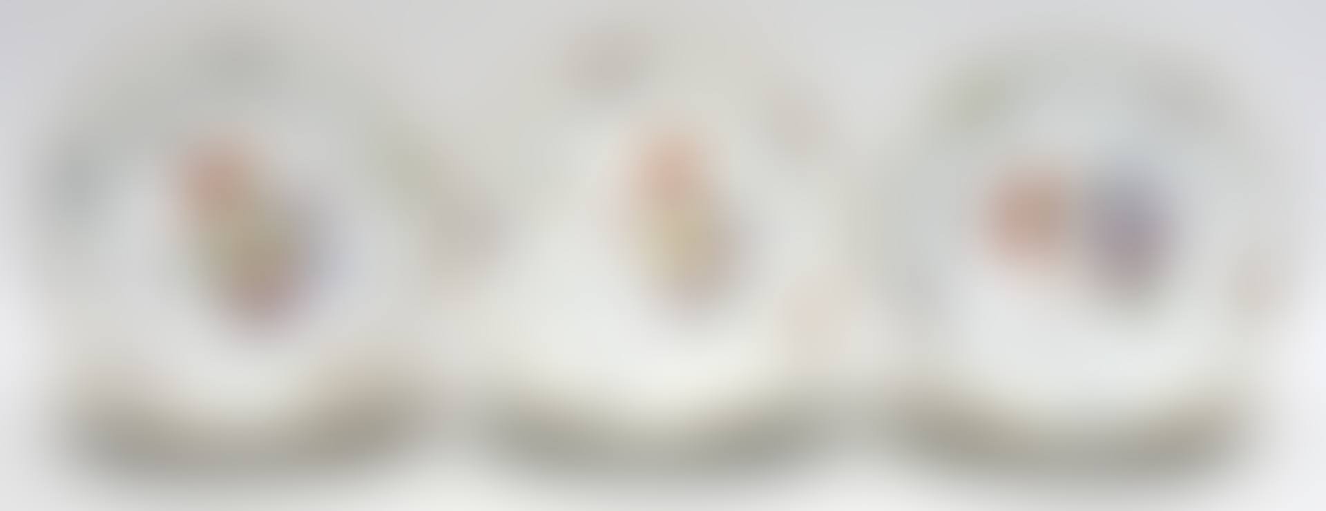 Six dessert plates; "new section" (preview)